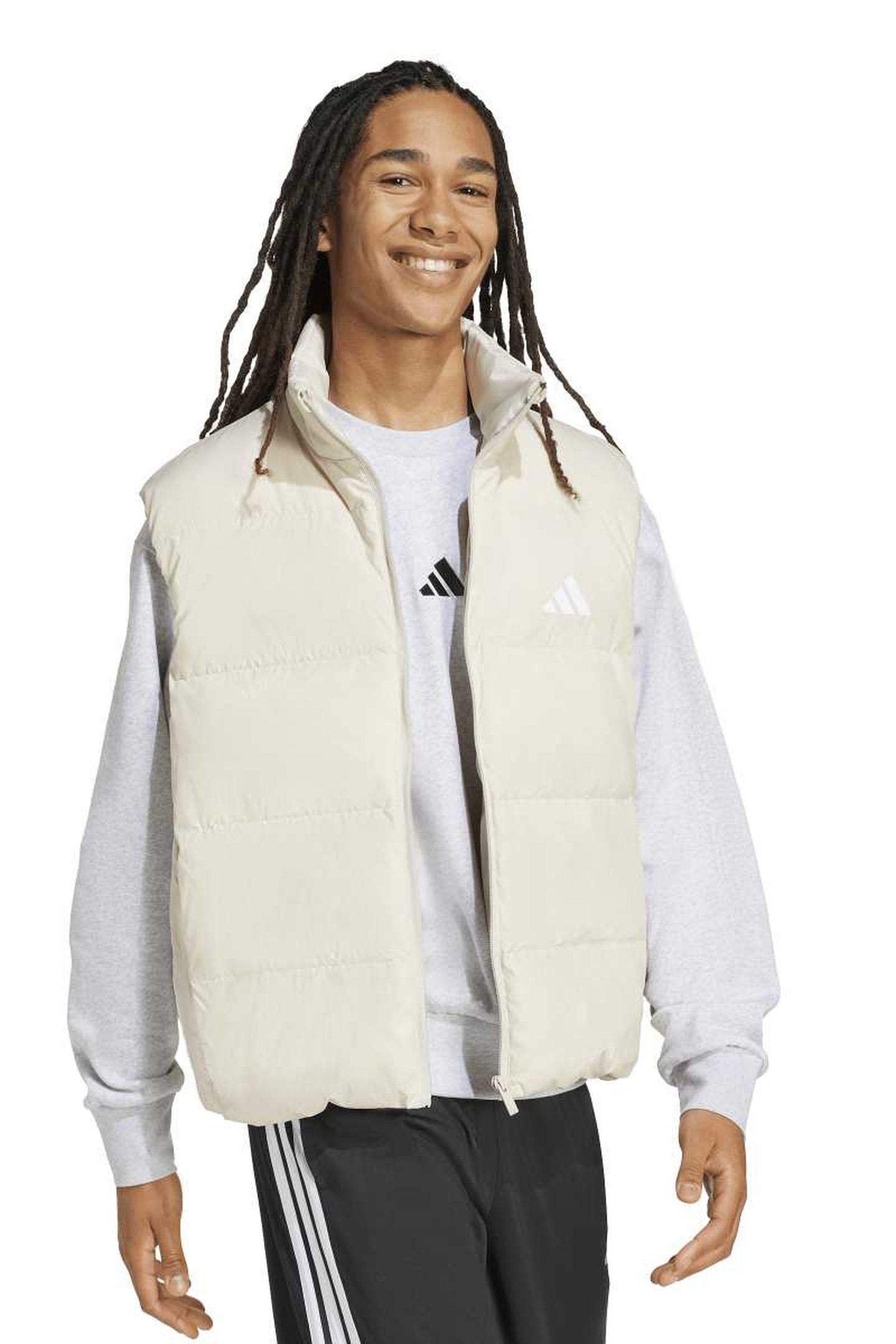 UNISEX ESSENTIAL 3S PUF VEST WONDER ALUMINA 2