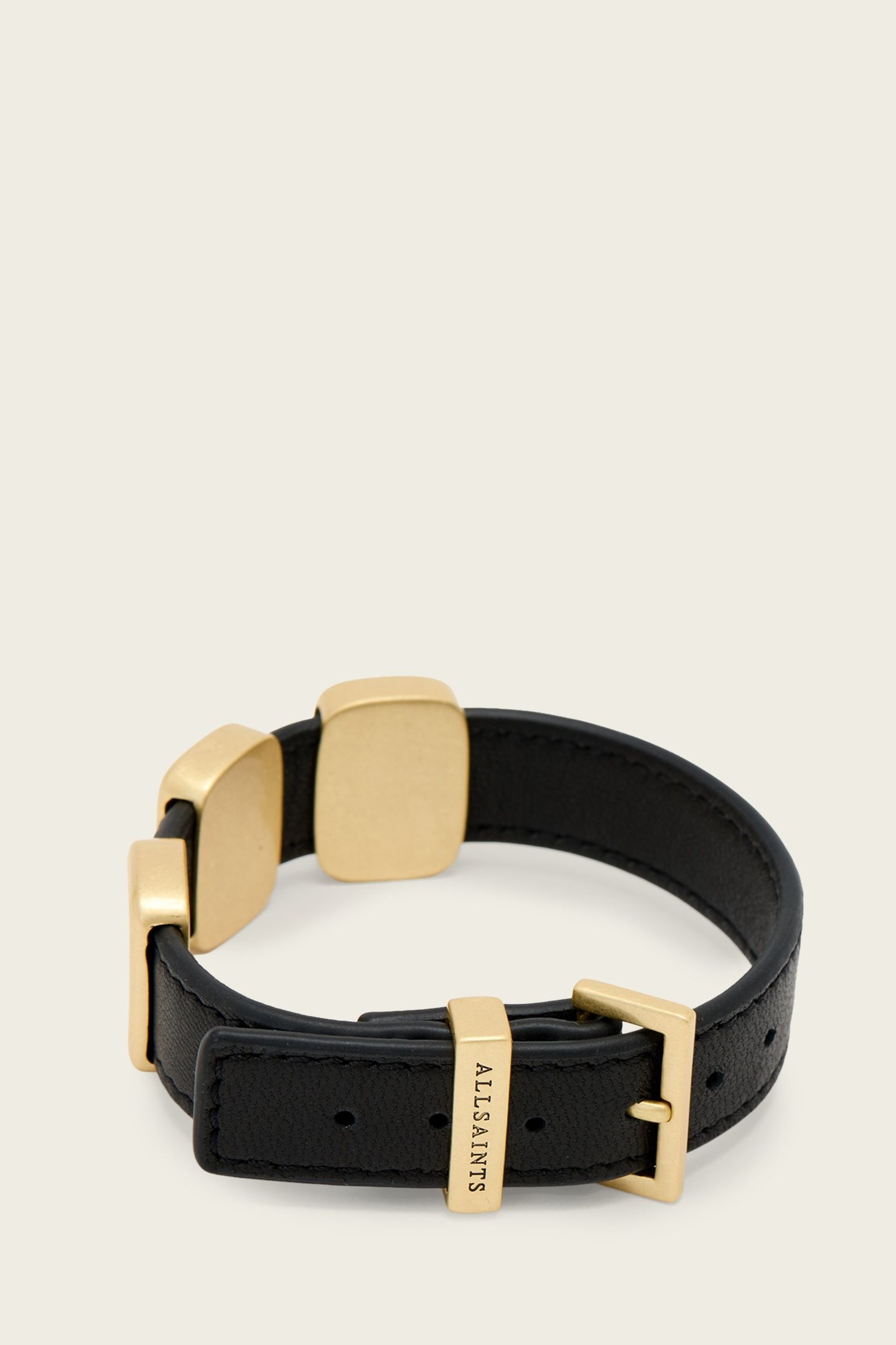 ESTA LTHR BRCLT BLACK/GOLD 3