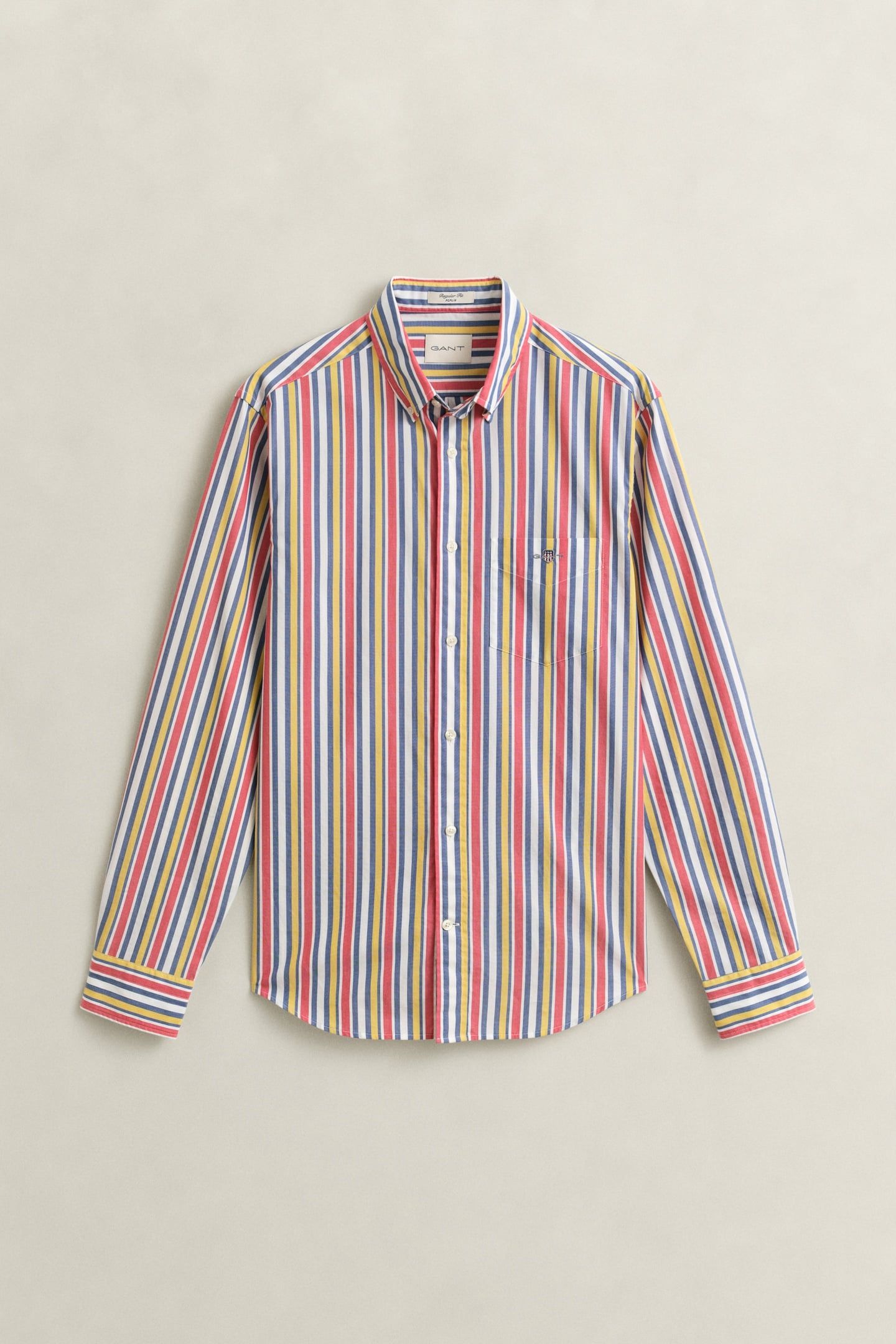 REG MULTISTRIPE POPLIN SHIRT MULTICOLOR 4