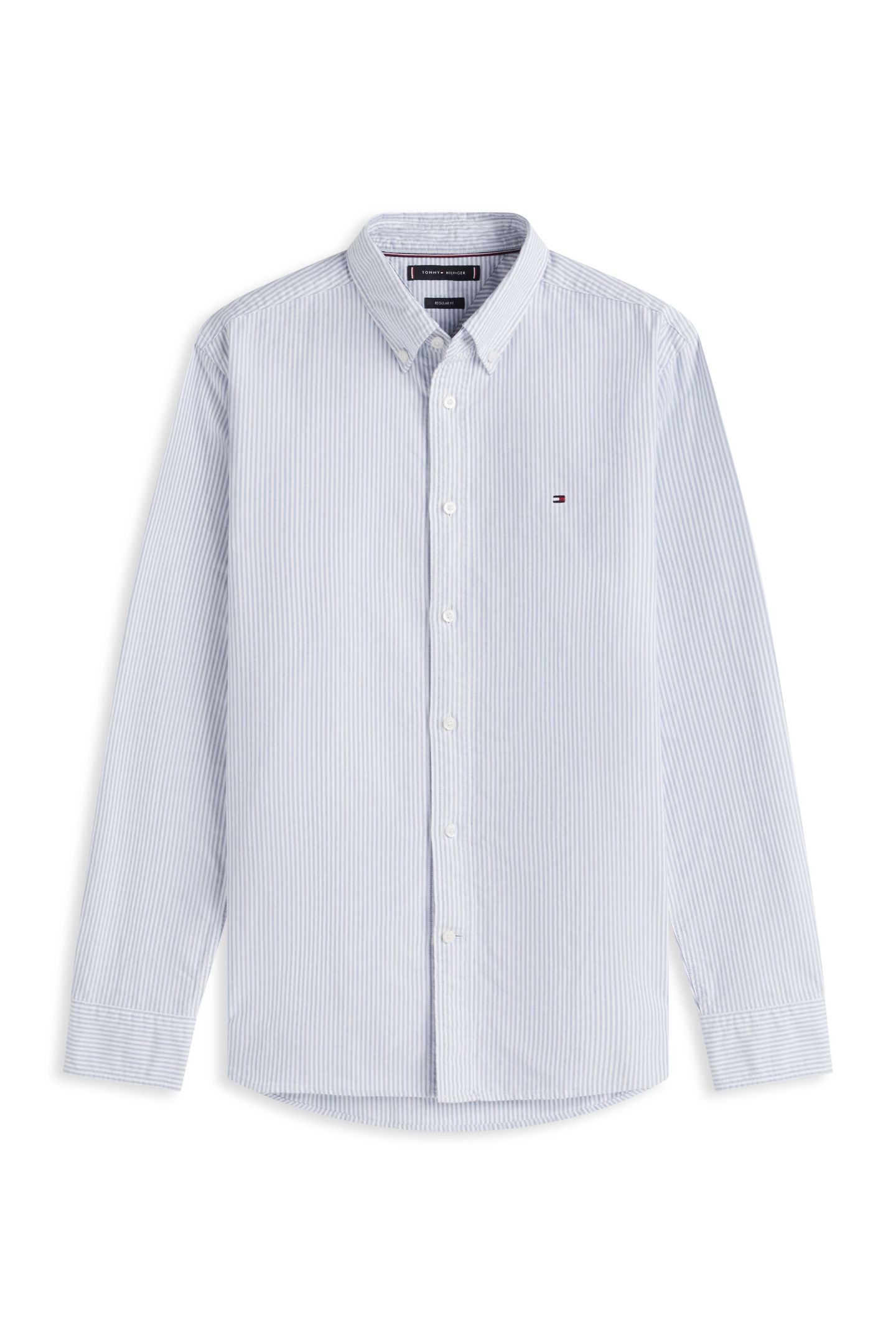HERITAGE OXFORD STRIPE SHIRT BLUE/WHITE 4