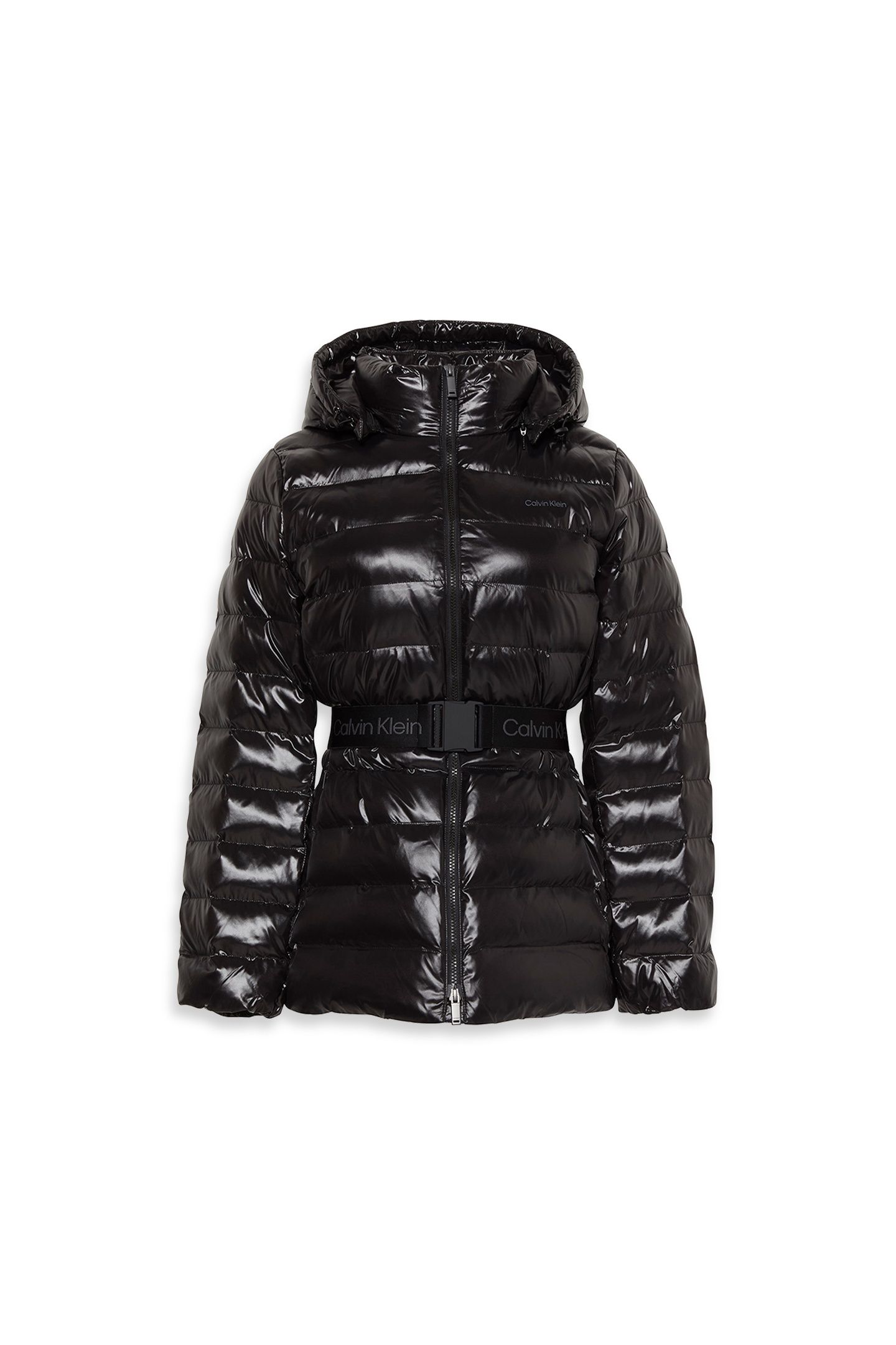 BELTED LIGHTWEIGHT PUFFER BLACK 4