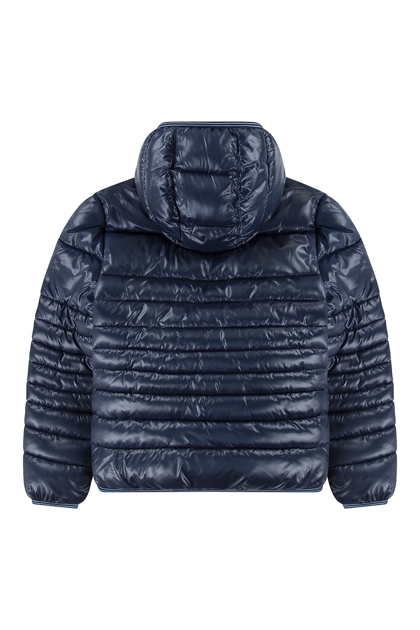 BOYS SHERPA LINED PUFFER JACKET DRESS BLUES 2