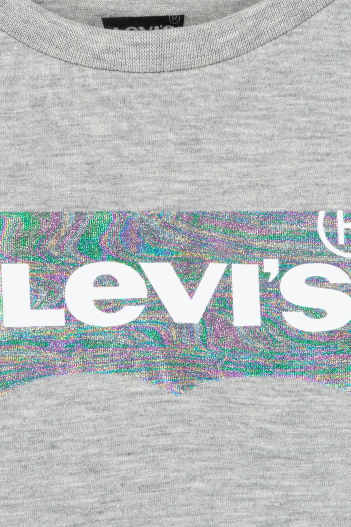 GIRLS LS BATWING TOP GRAY HEATHER 4