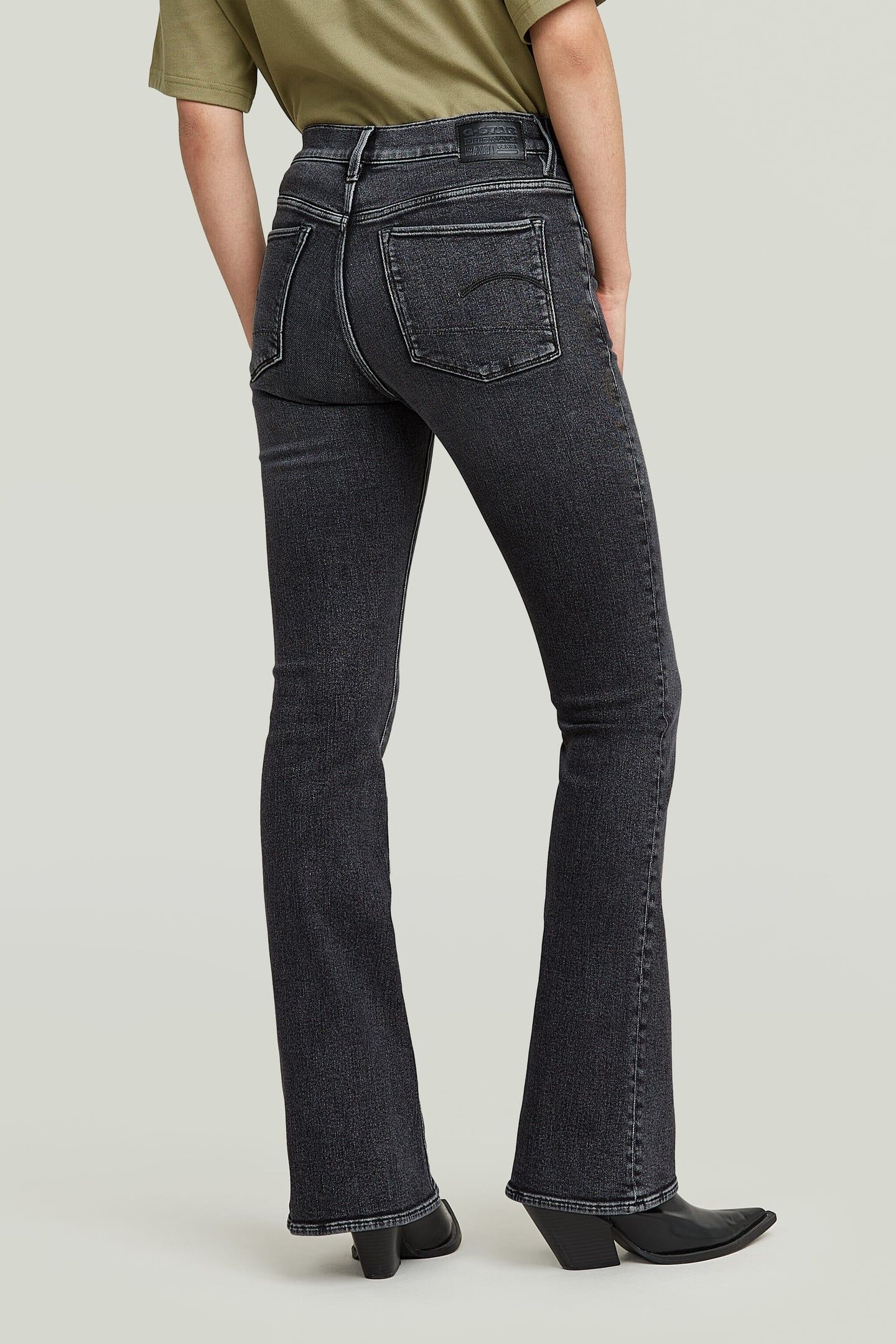 3301 FLARE DARK GREY 2