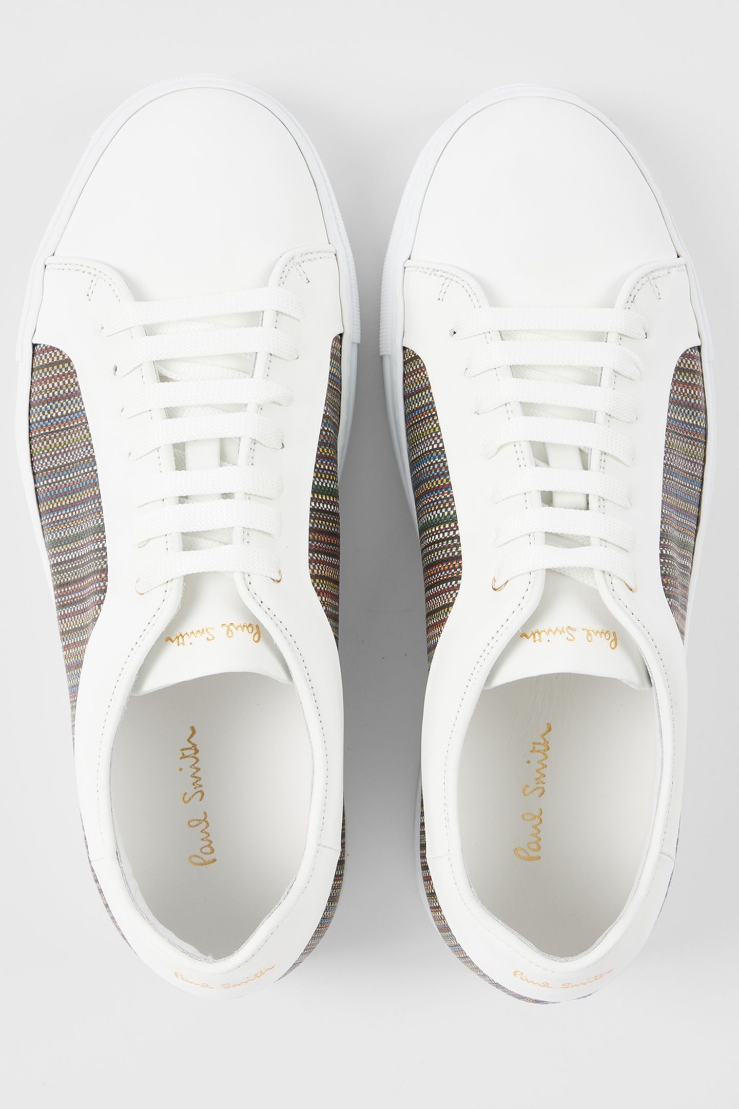 MENS SHOE BASSO SIGNATURE STRIPE MULTI COLOURED 8