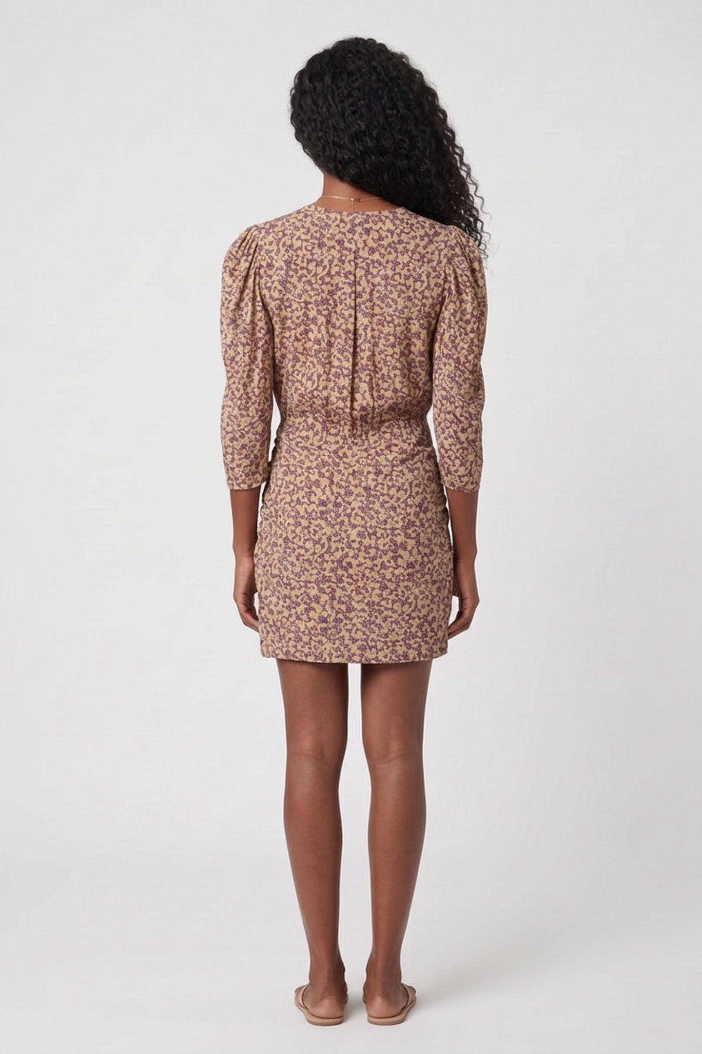 MINI DRESS GREIGE 2