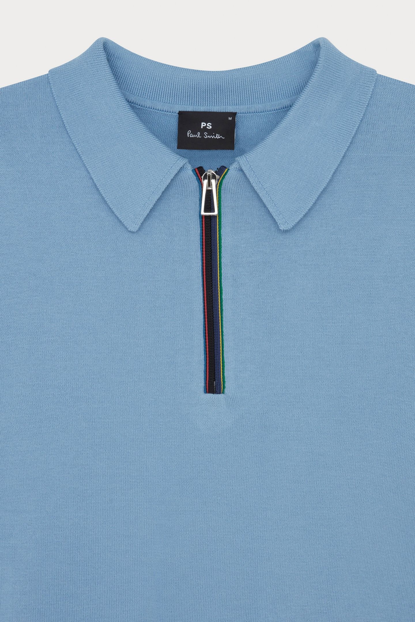 MENS SWEATER SS POLO LIGHT BLUE 7