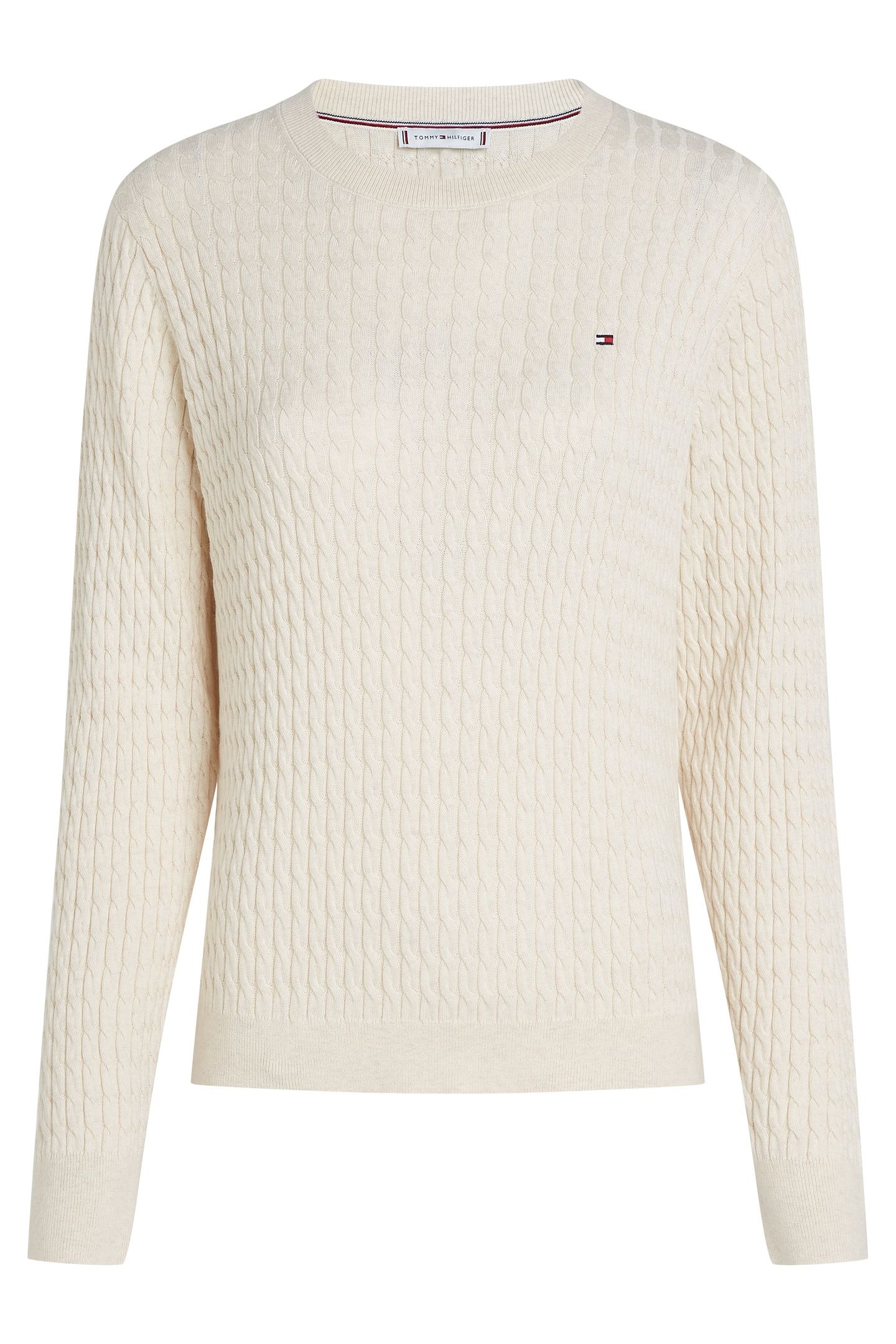COTTON CABLE FINE GG IVORY PETAL HEATHER 6