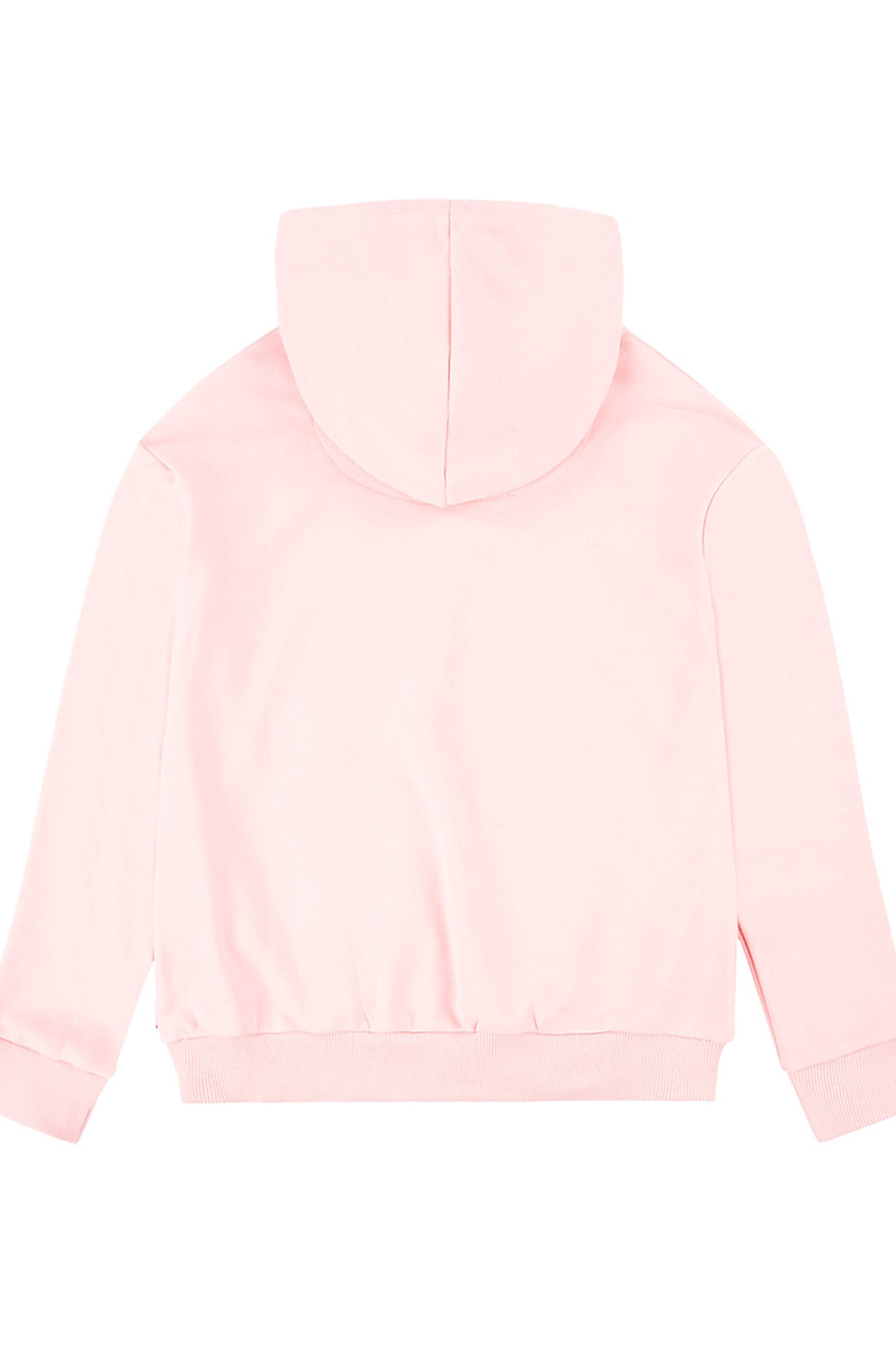 GIRLS SQUARE POCKET HOODIE QUARTZ PINK 2