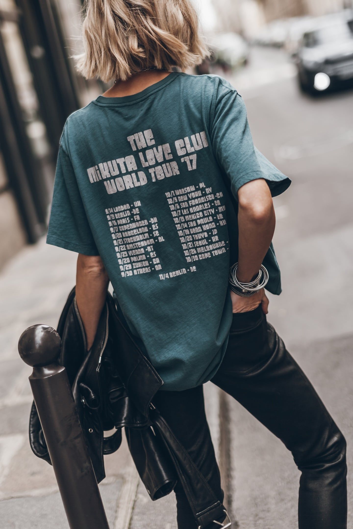 THE TEAL TOUR RELAXED T-SHIRT 3
