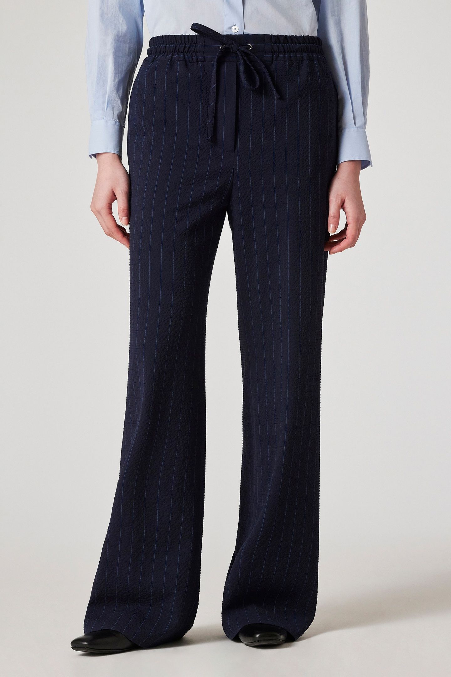 WOMENS TROUSERS VERY DARK NAVY 1