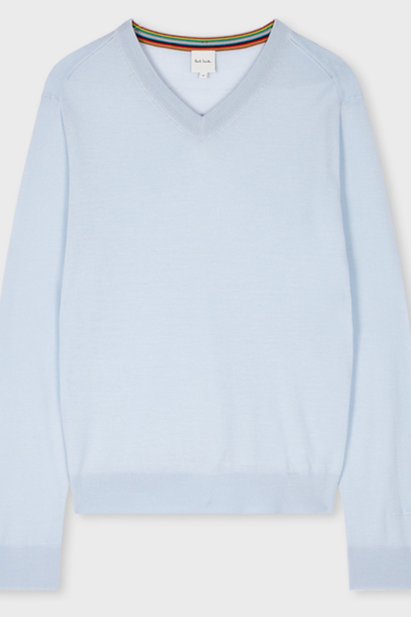 MENS SWEATER V NECK LIGHT BLUE 5