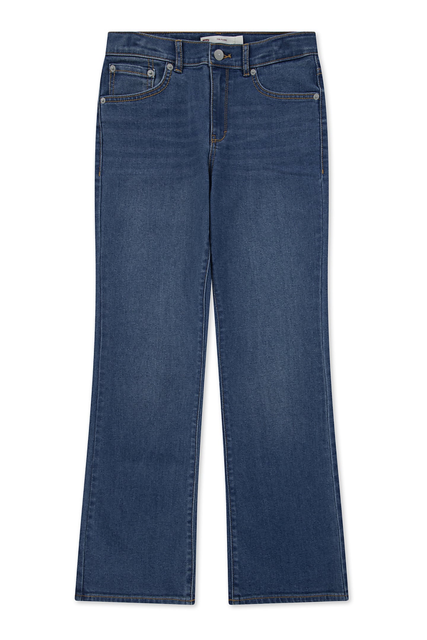 GIRLS 726 HIGH RISE FLARE JEAN DOUBLE TALK 1