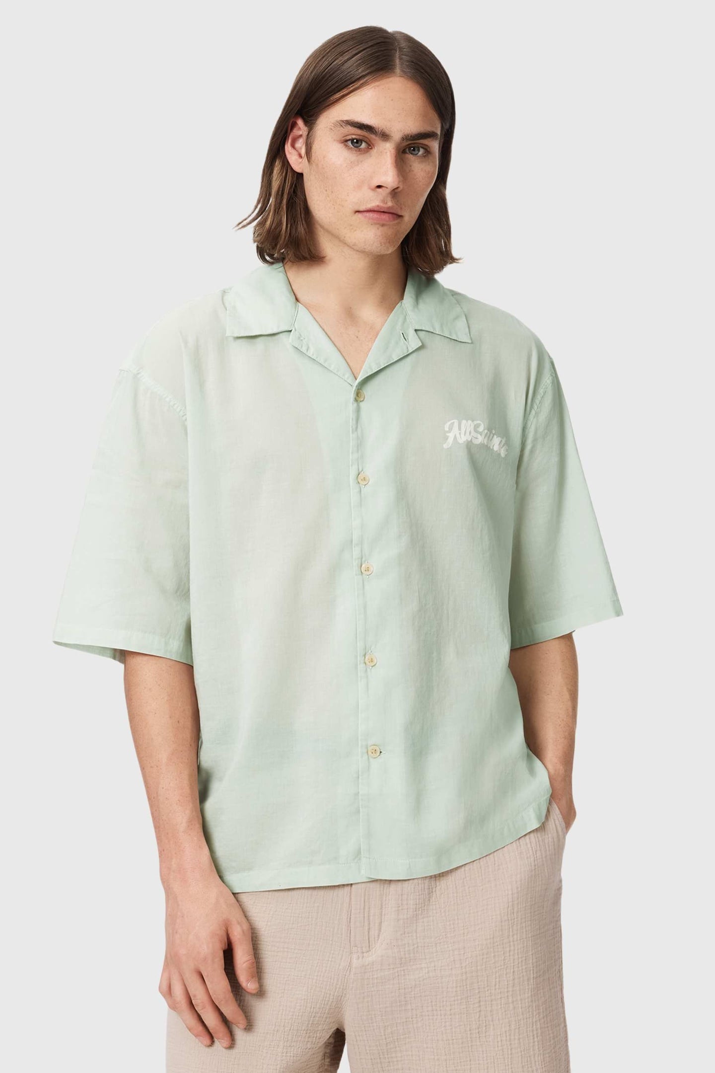 ODYSSEY SS SHIRT POWDERED GREEN 2