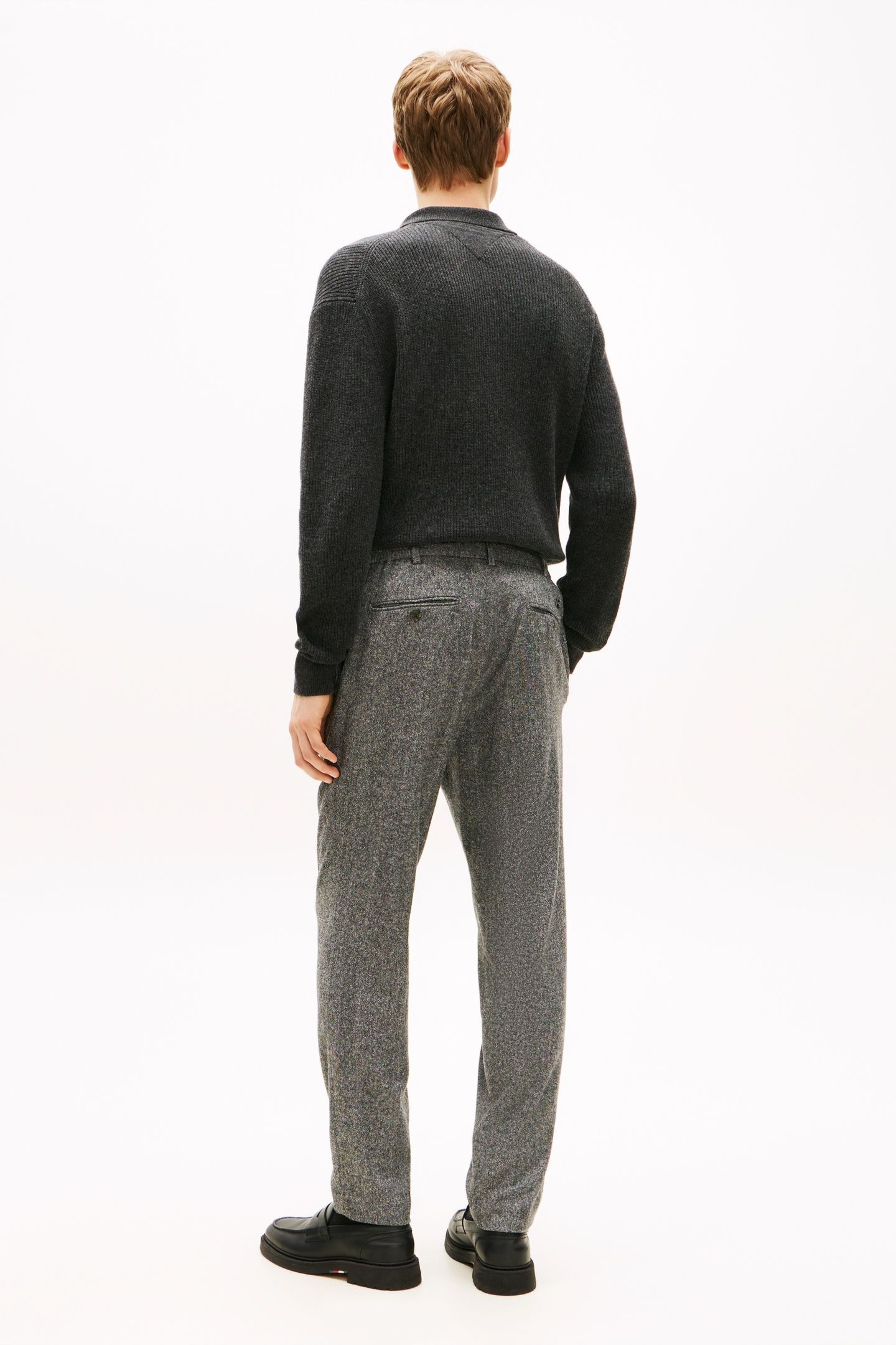 DC HARLEM DONEGAL PANTS DARK GREY HEATHER 3