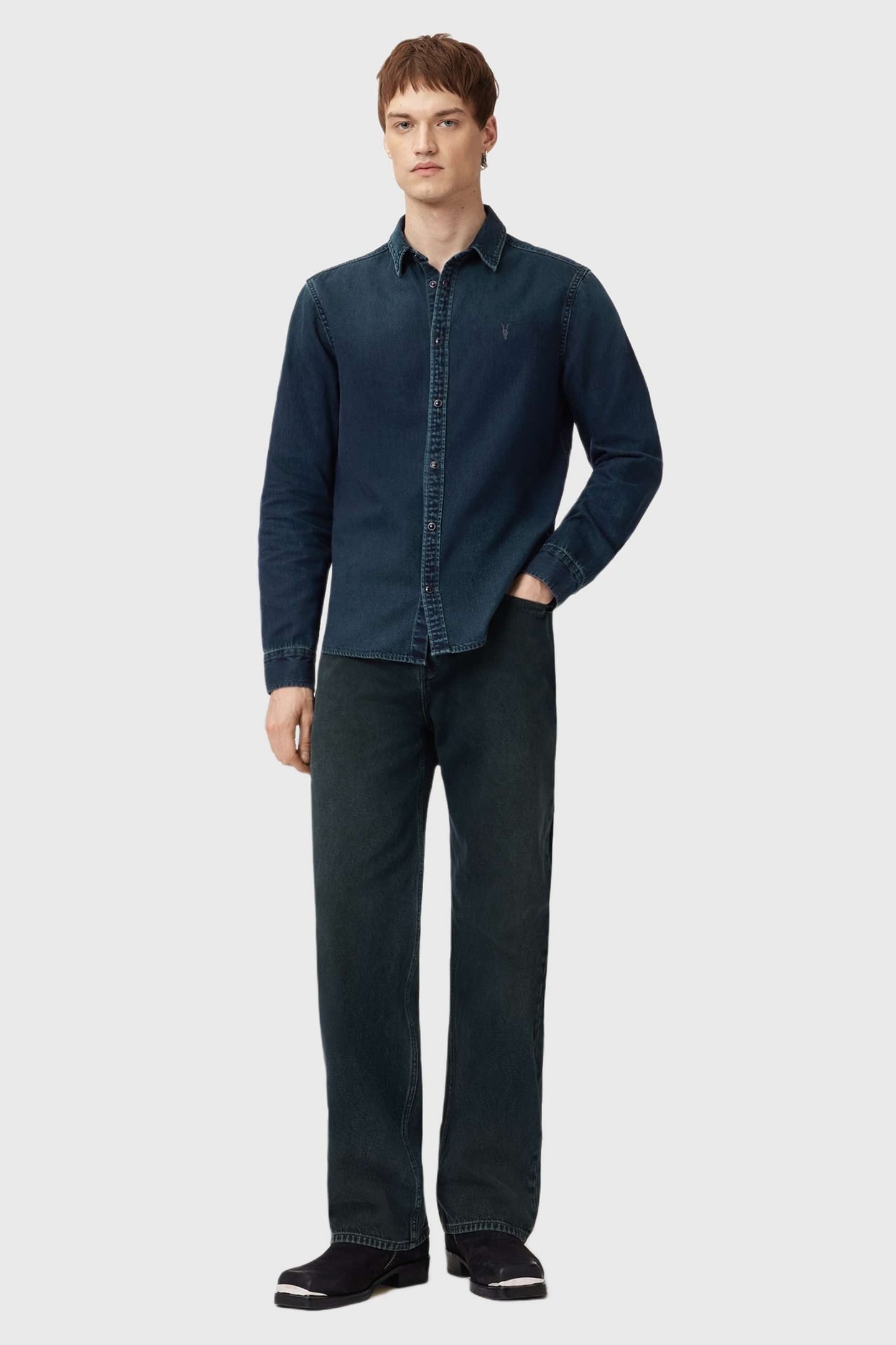 GLEASON LS SHIRT PHANTOM BLUE 1