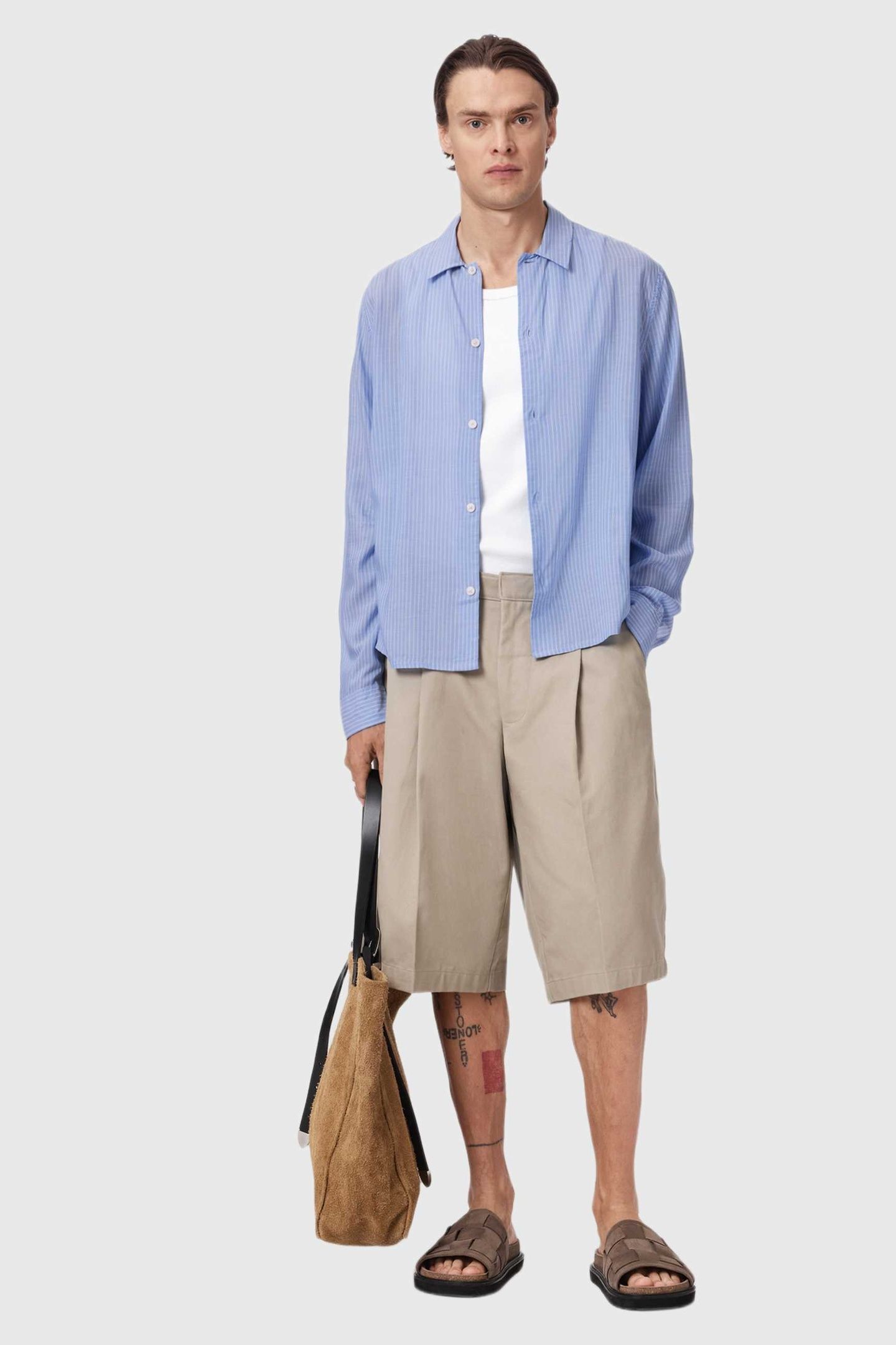 FURROW LS SHIRT AERO BLUE 5