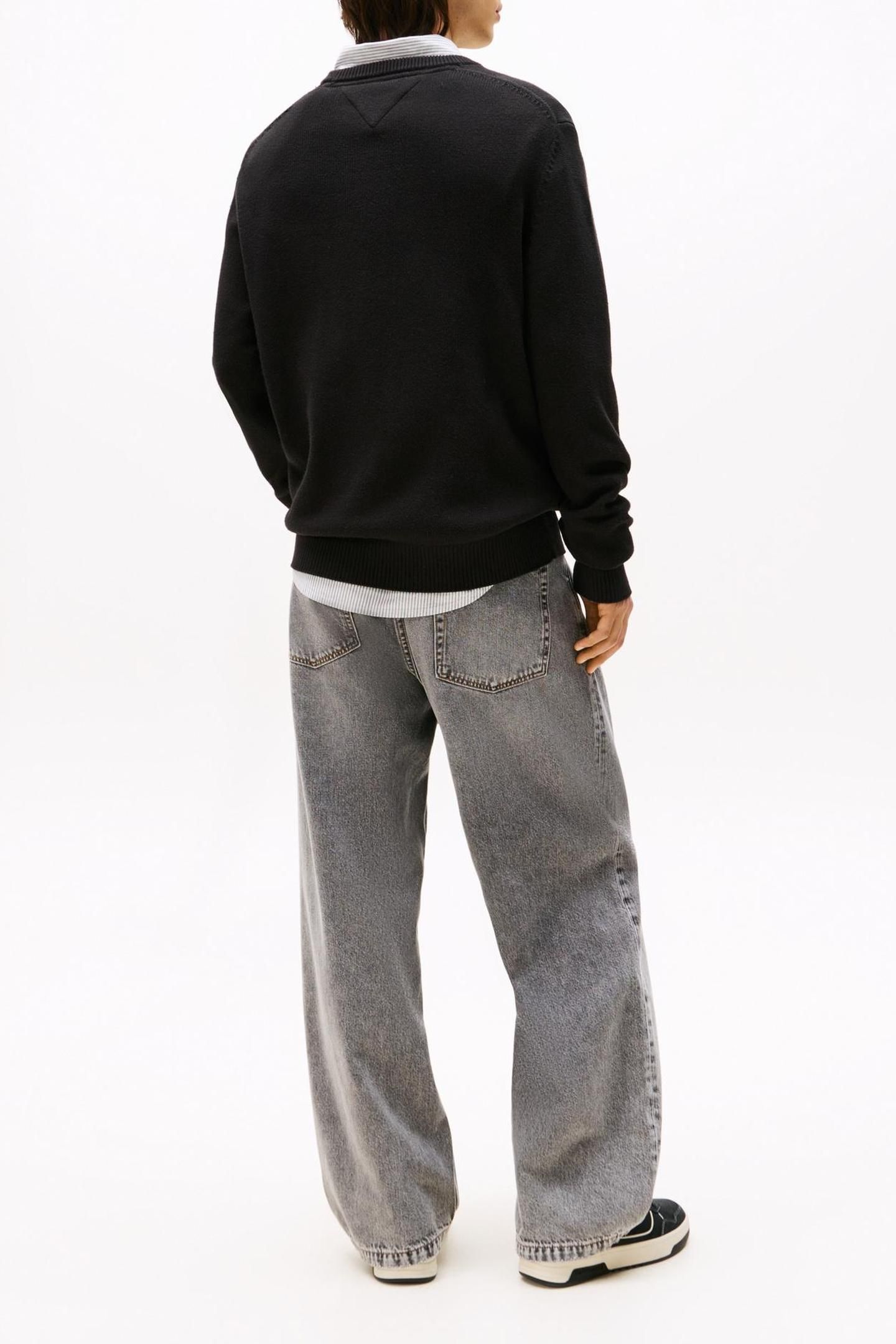 TJM SLIM ESSENTIAL SWEATER BLACK 6