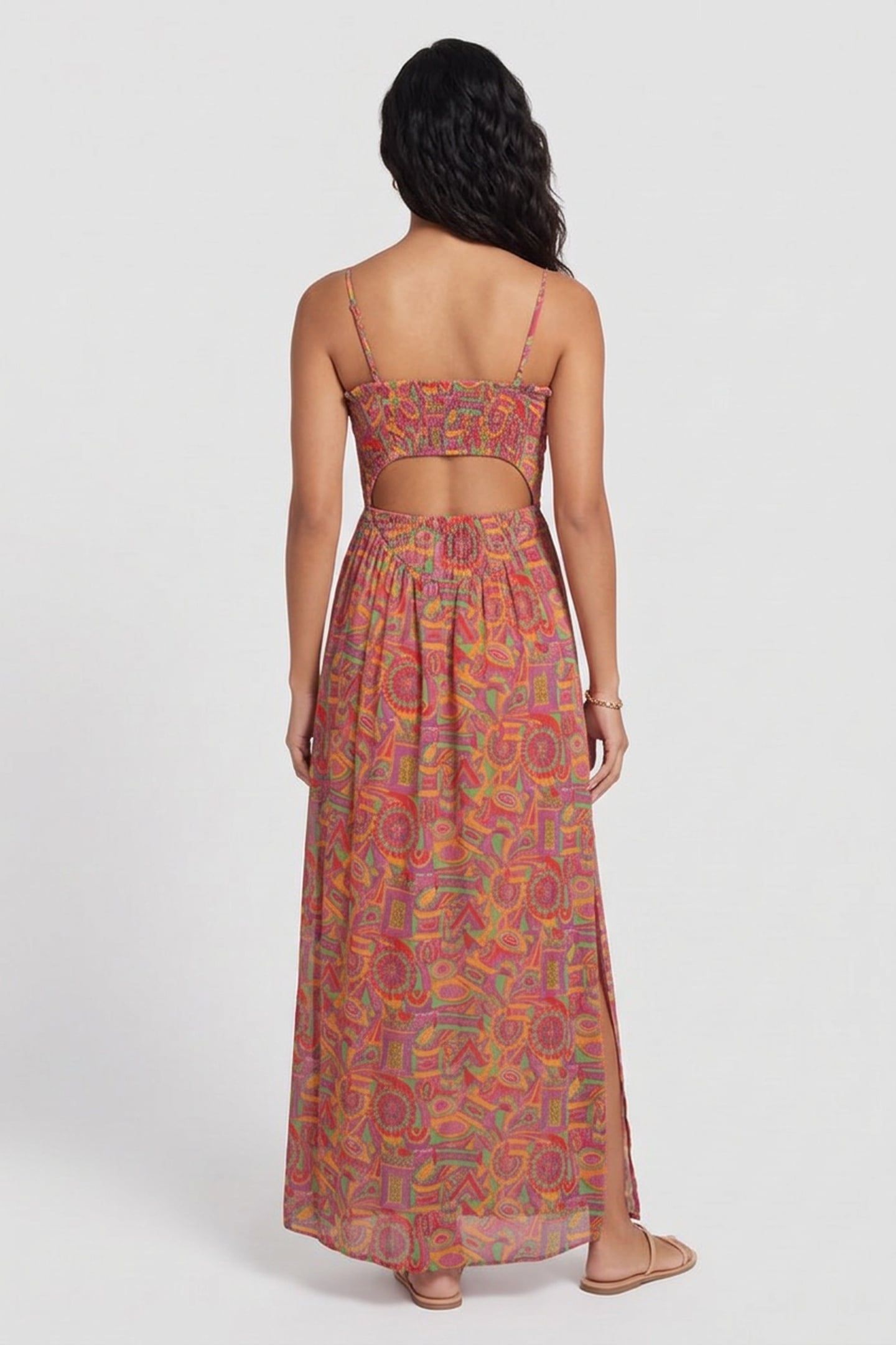LONG DRESS FUSCHIA 2