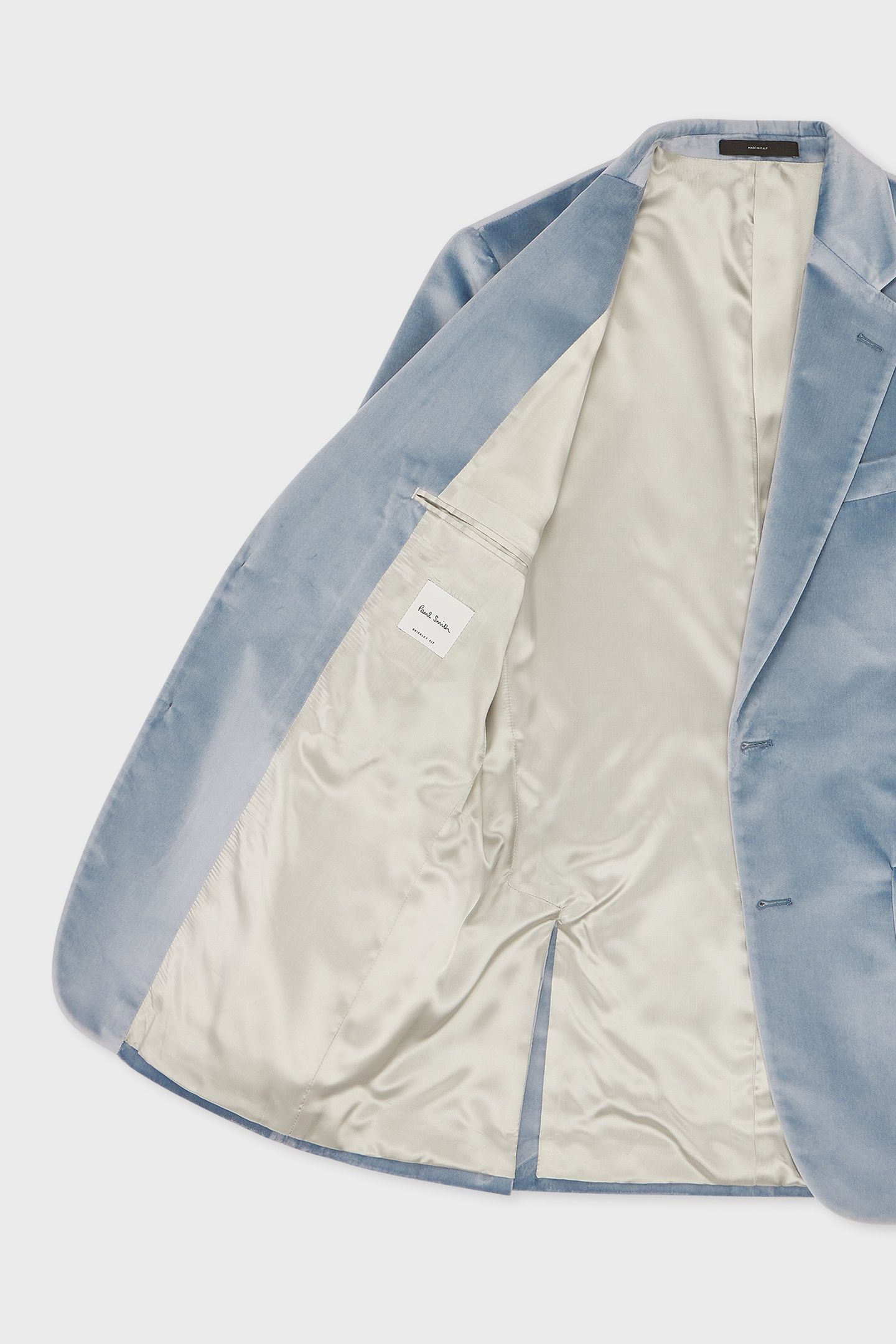 MENS TAILORED FIT 2 BUTTON JACKET LIGHT BLUE 7