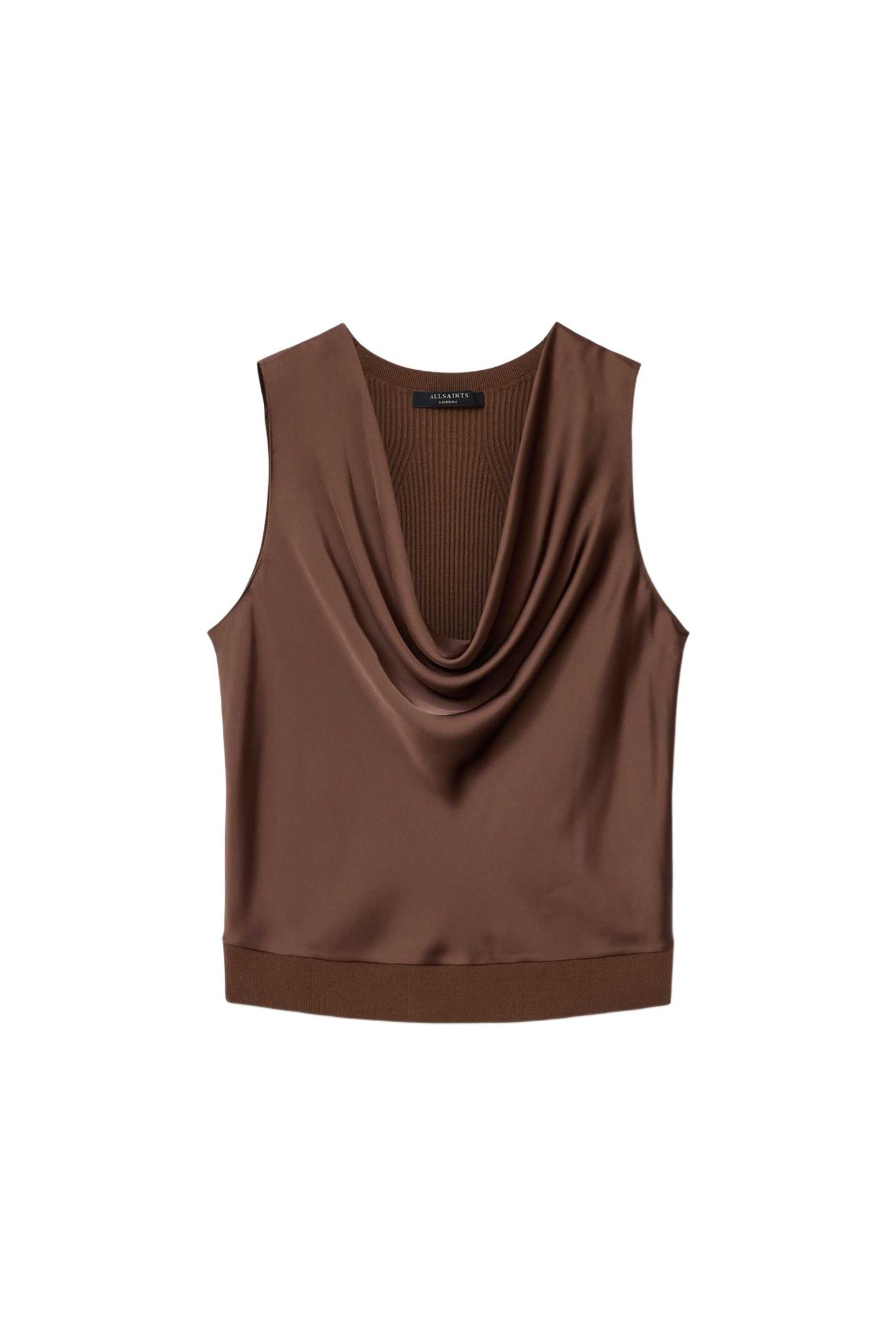 ZOEY COWL TOP PENNY BROWN 4