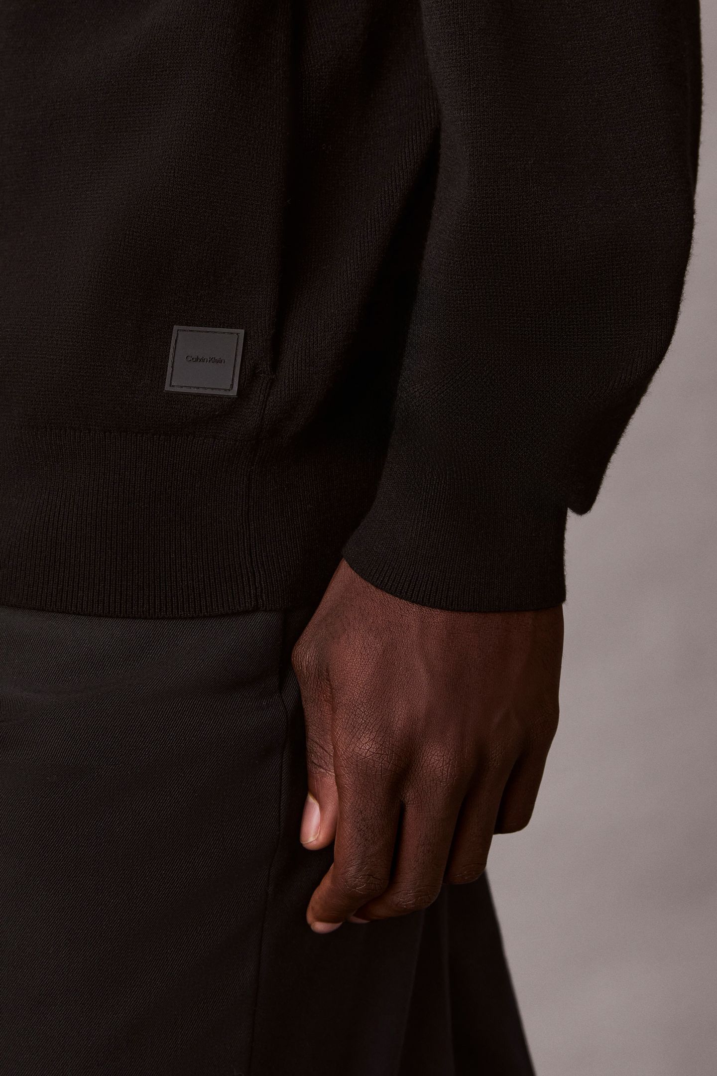 LS TECH KNIT FULLZIP BLACK 7