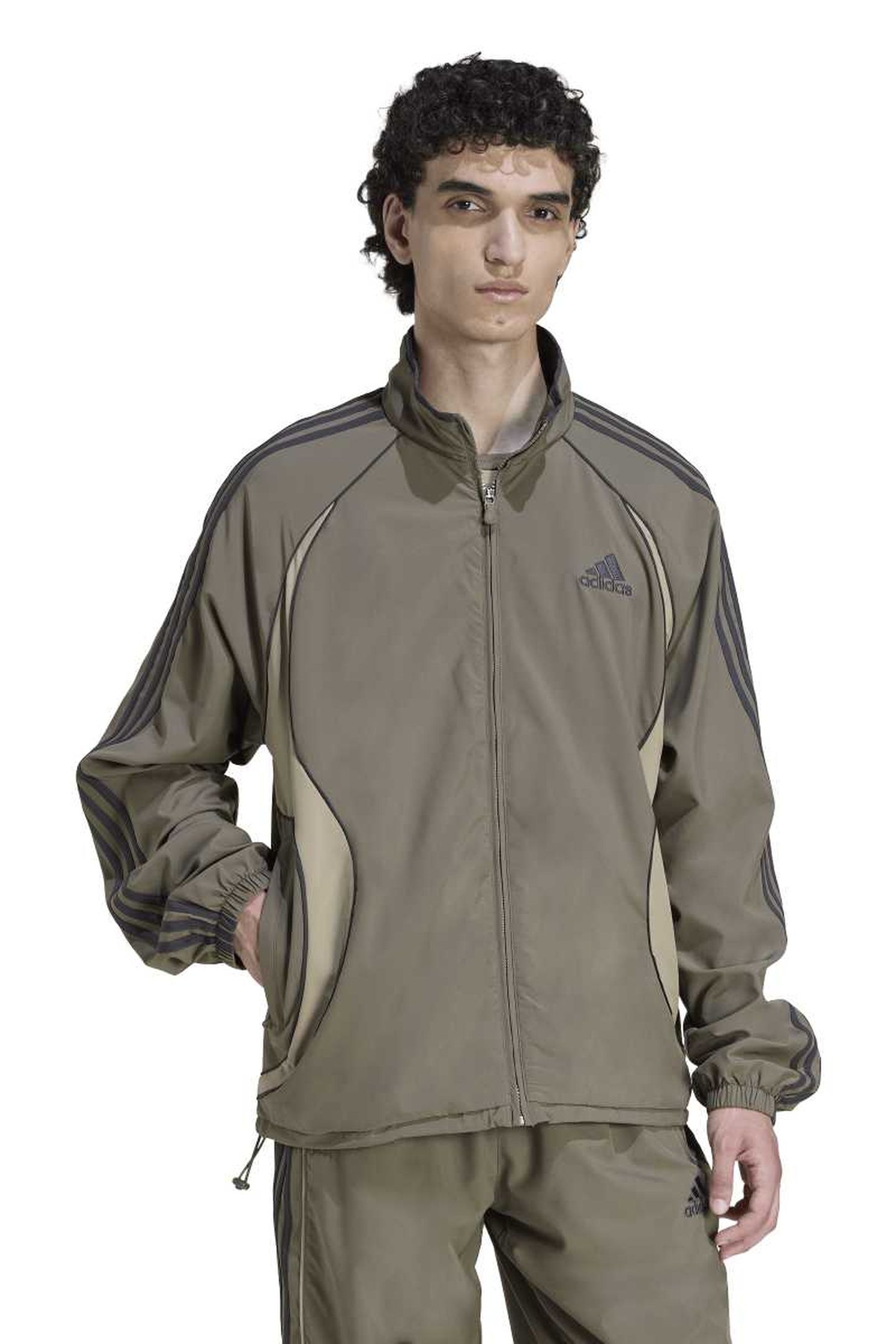UNISEX TEAMGEIST TRACK TOP BLANCH BROWN 2