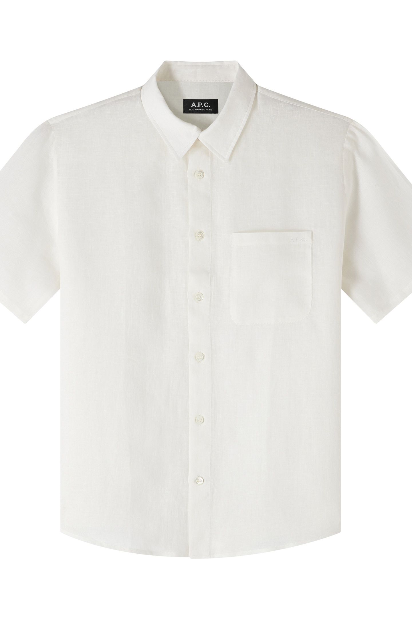 UNISEX SHORT-SLEEVE SHIRT BELLINI LOGO OFF-WHITE 2