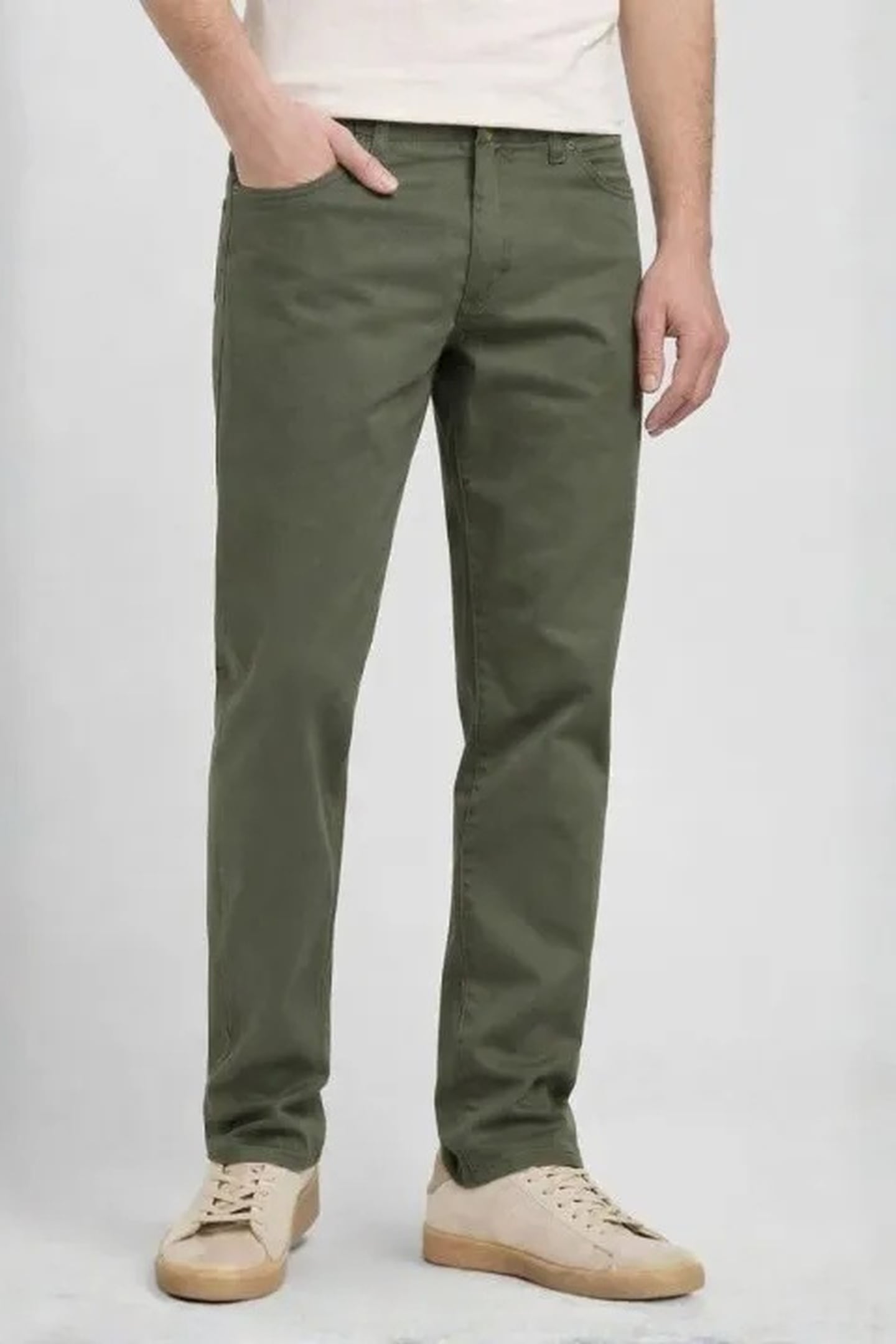 SLIM FIT MVP - OLIVE MOSS - SLIM STRAIGHT GREEN 2