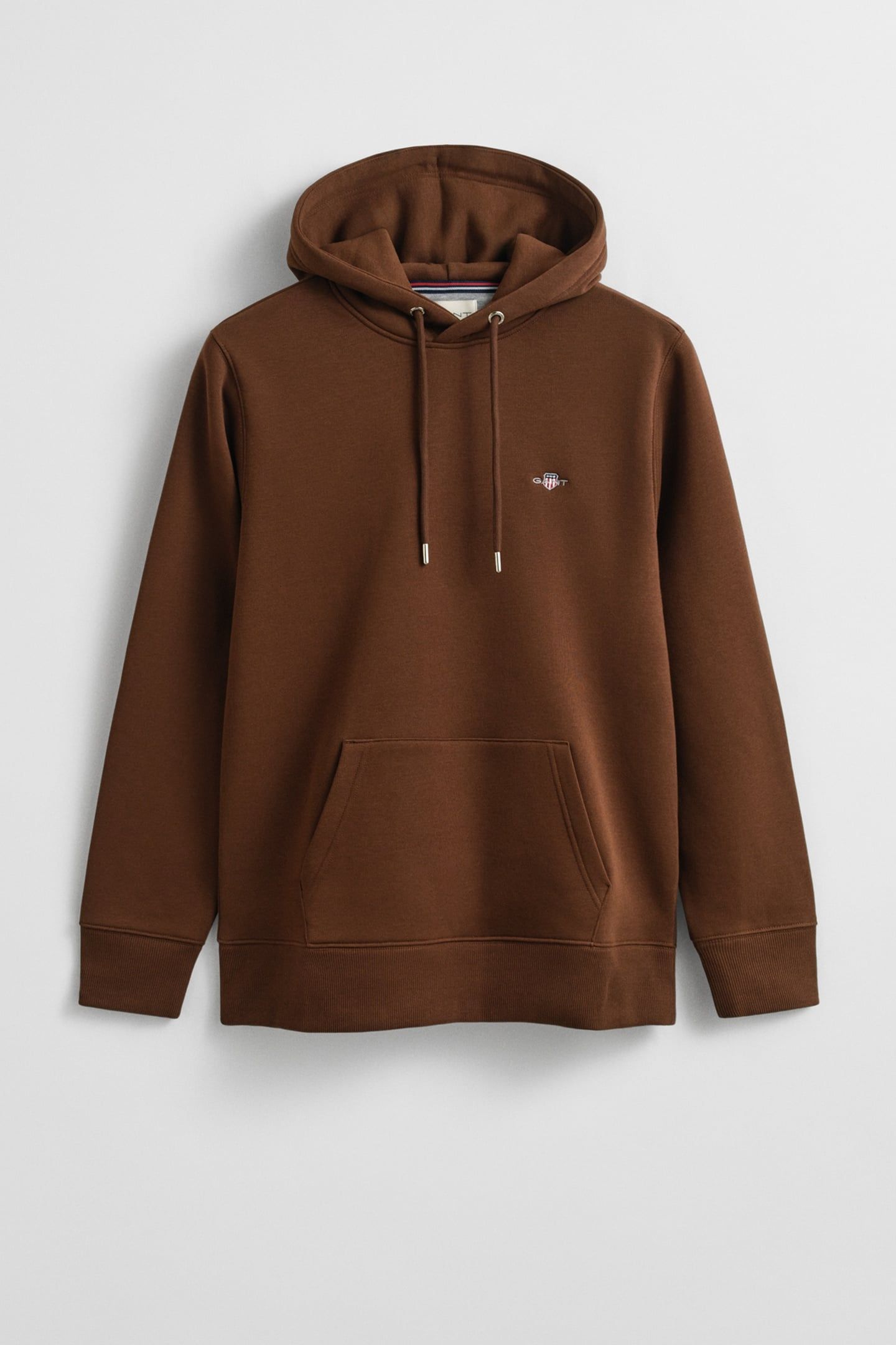 REG SHIELD HOODIE MAHOGANY BROWN 3