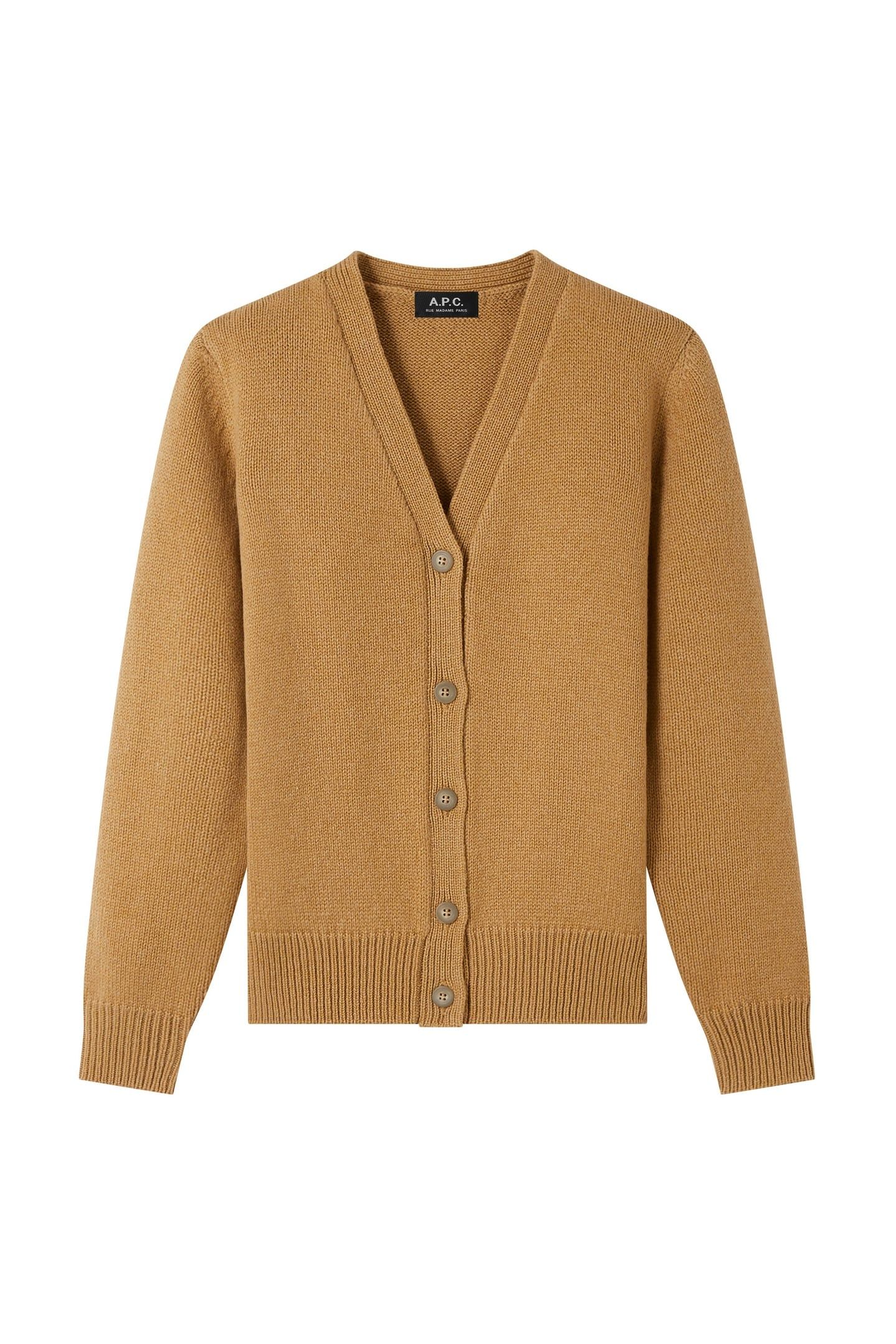 CARDIGAN AMA CAMEL 1