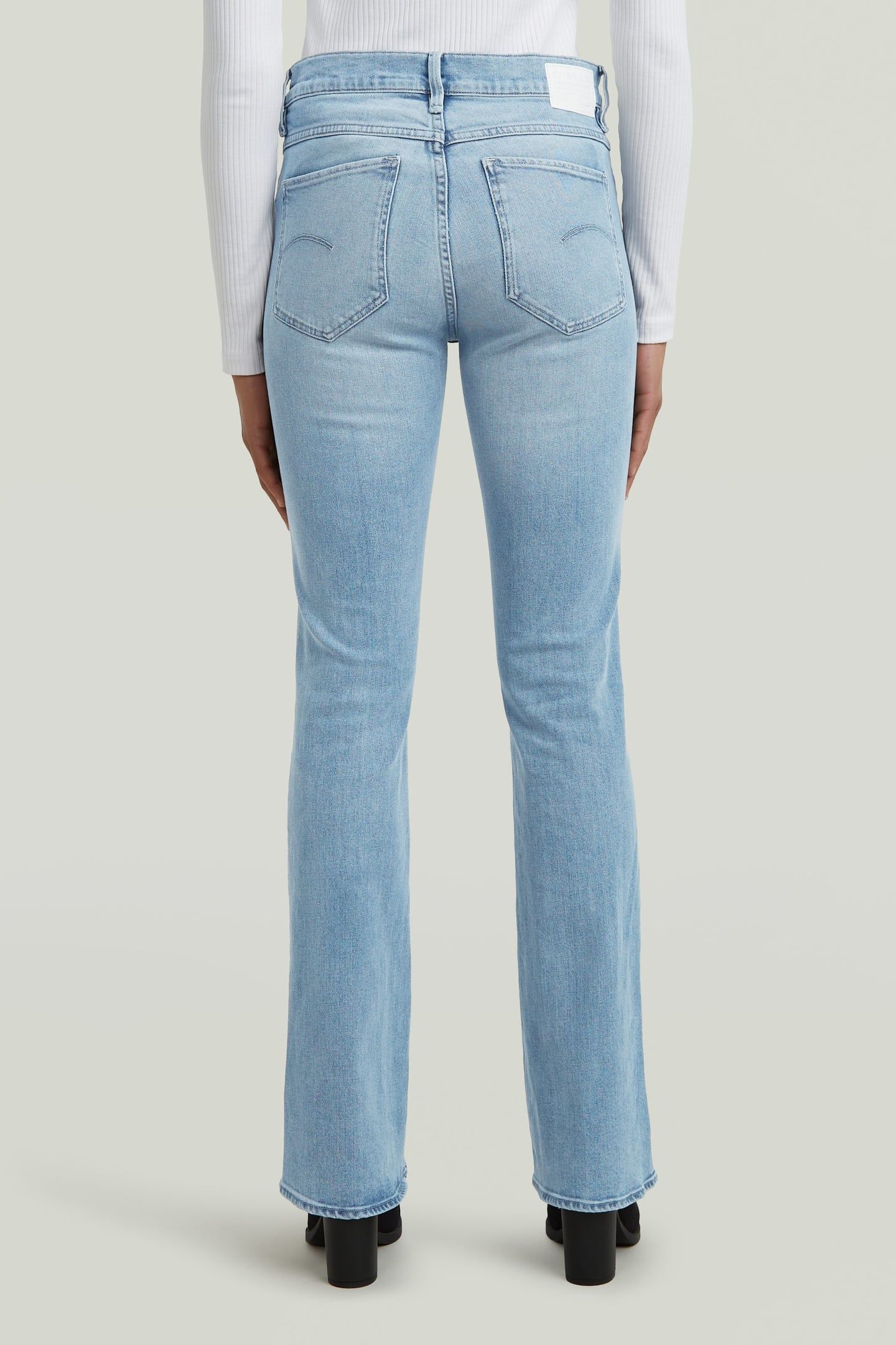NOXER BOOTCUT LIGHT/PASTEL BLUE 2