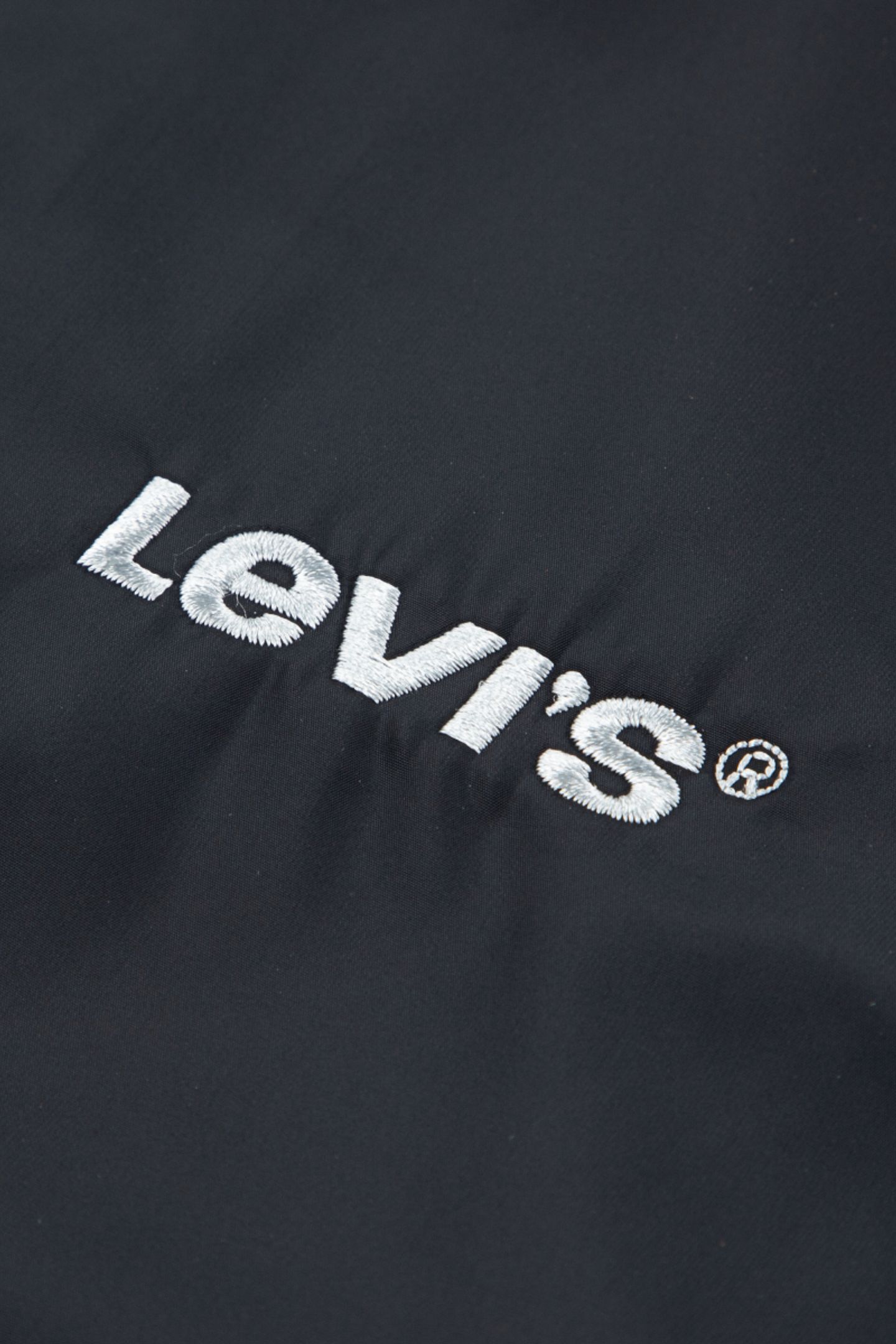BOYS LOGO TAPE DETAILED WIND JACKET JET BLACK 4