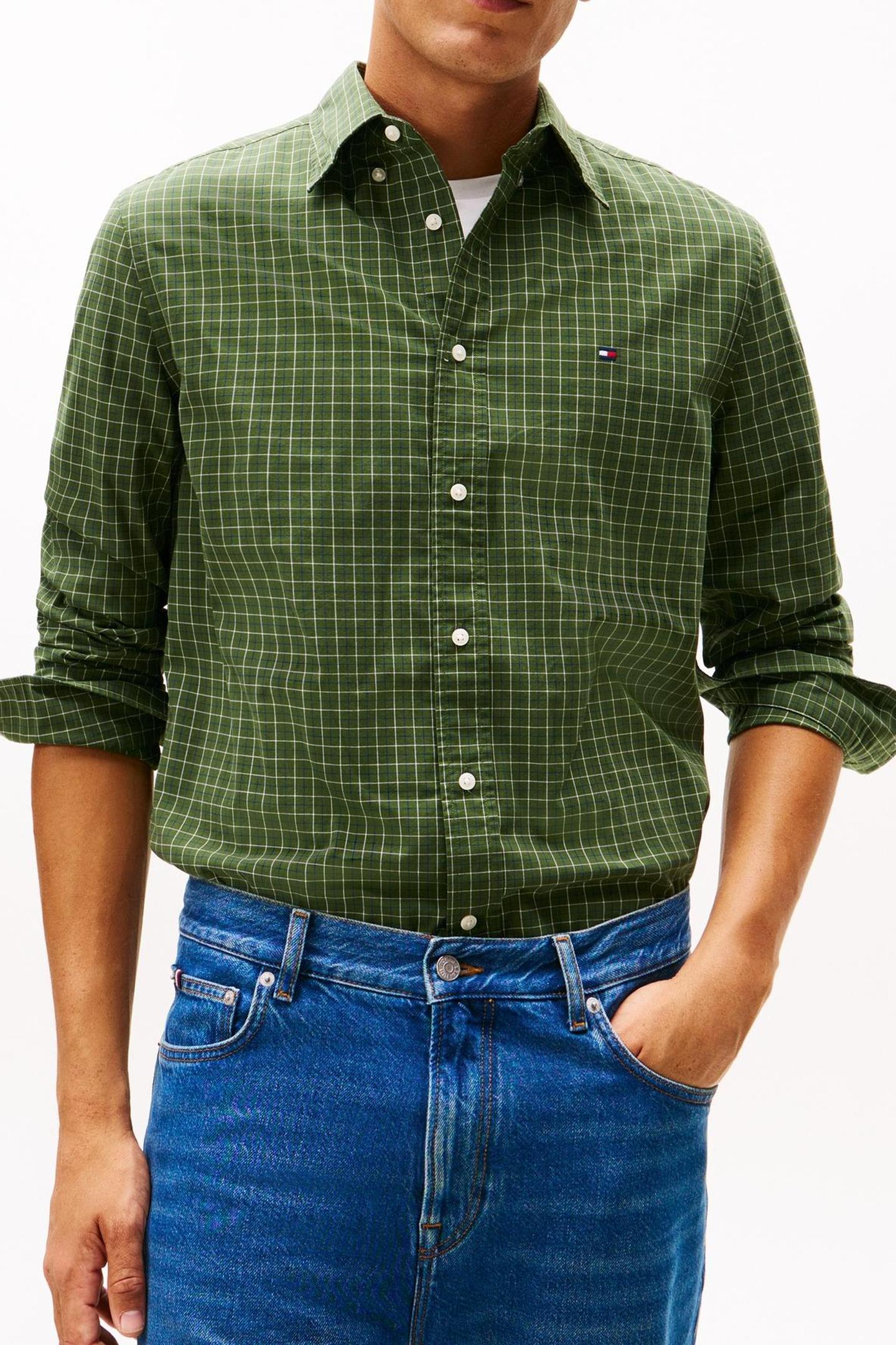 CORE TATTERSALL POPLIN MOUNTAIN PINE/CHECK 1
