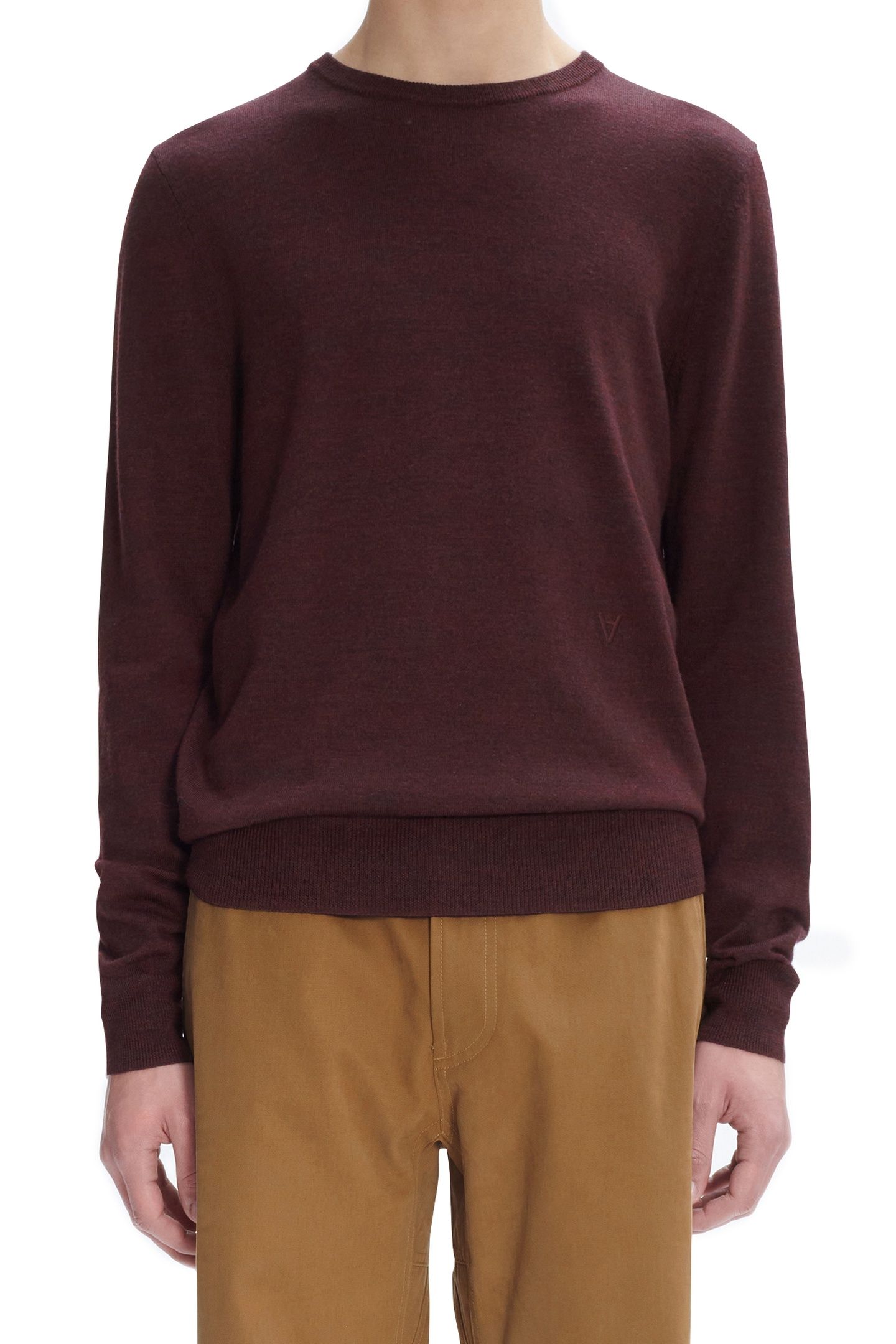 UNISEX SWEATER KING HEATHERED BURGUNDY 1