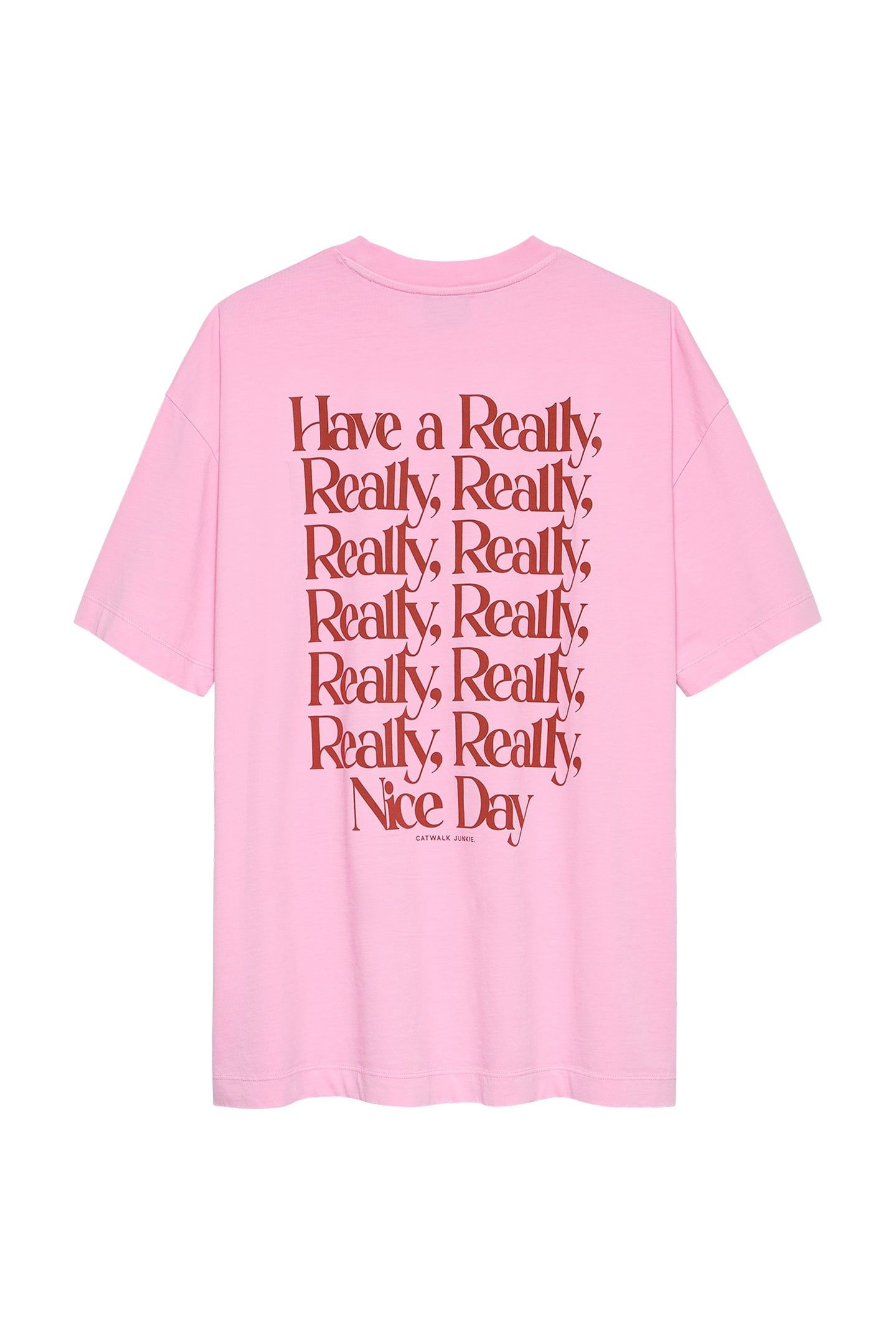 OVERSIZED GRAPHIC TSHIRT SOFT PINK 4