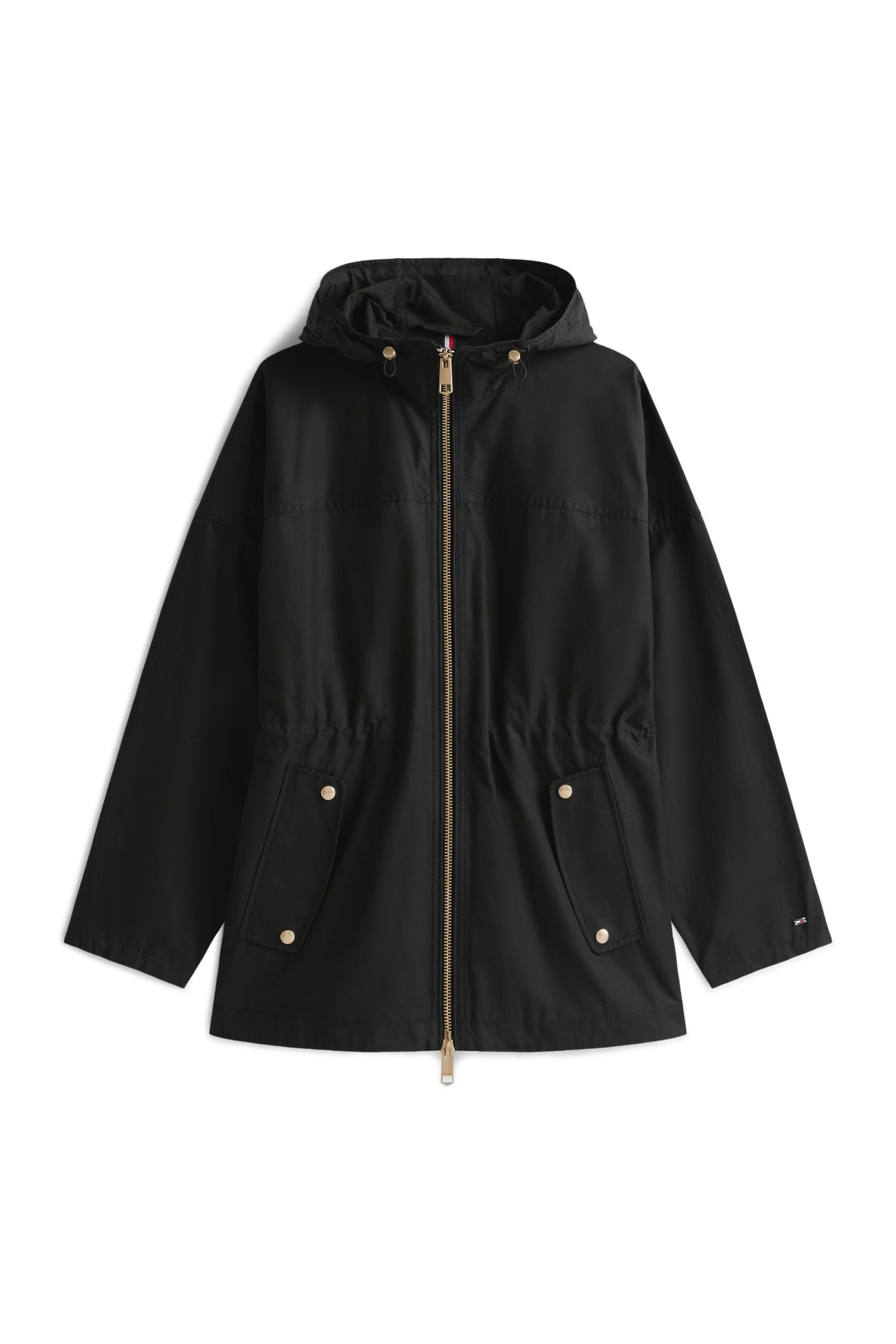 COTTON NYLON REG PARKA BLACK 3