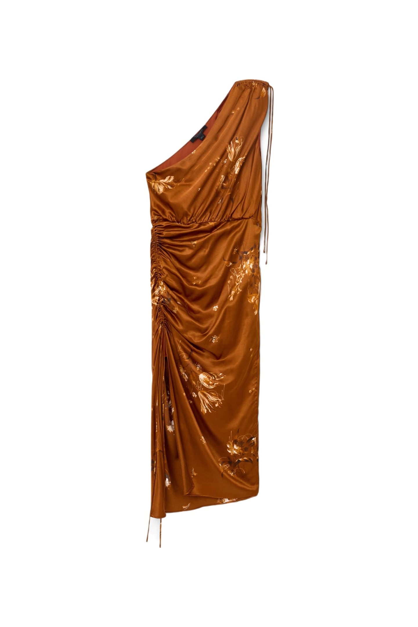LAURA DRESS ANIA RUST BROWN 4