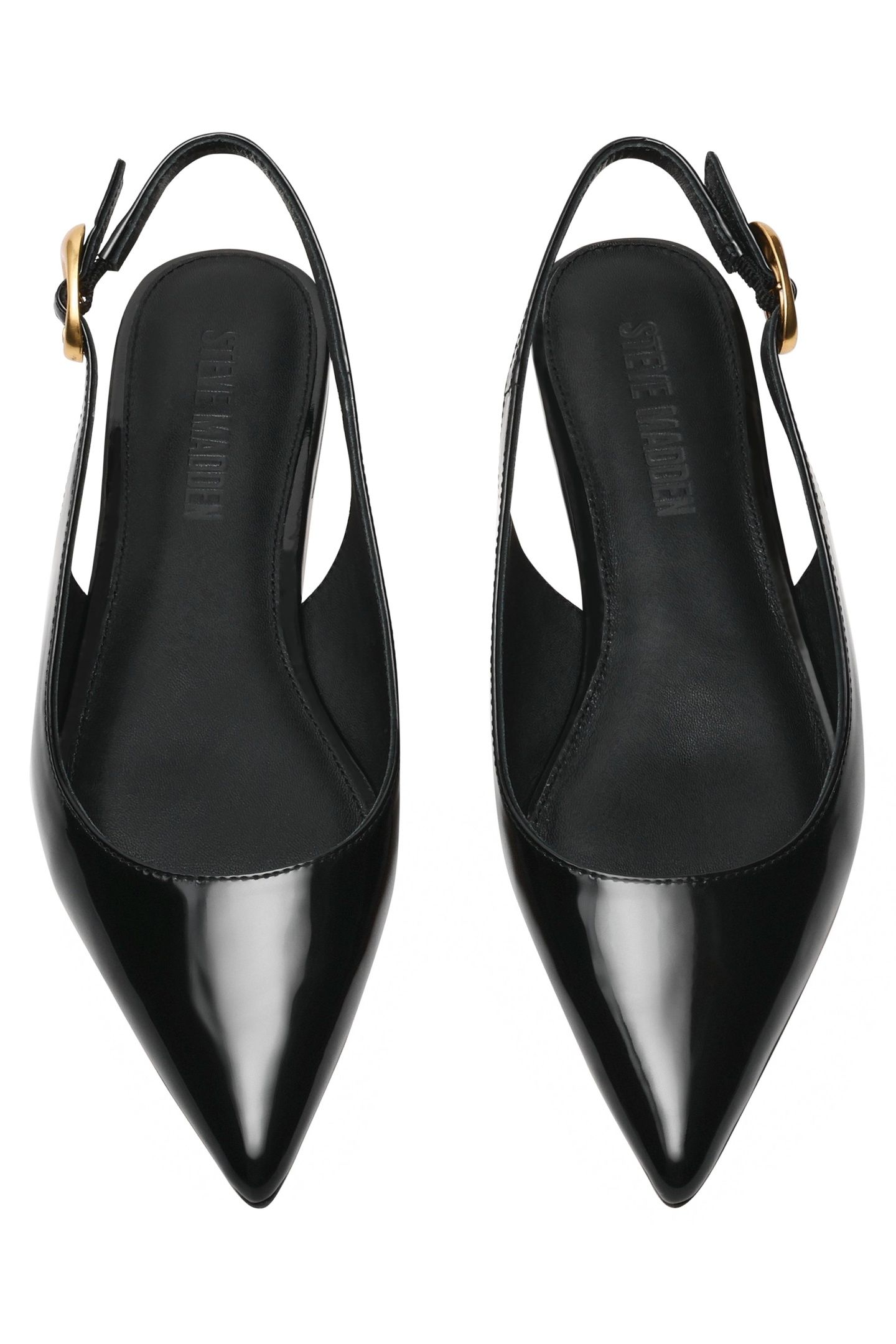 OTTIE FLAT SHOES BLACK PATENT 5