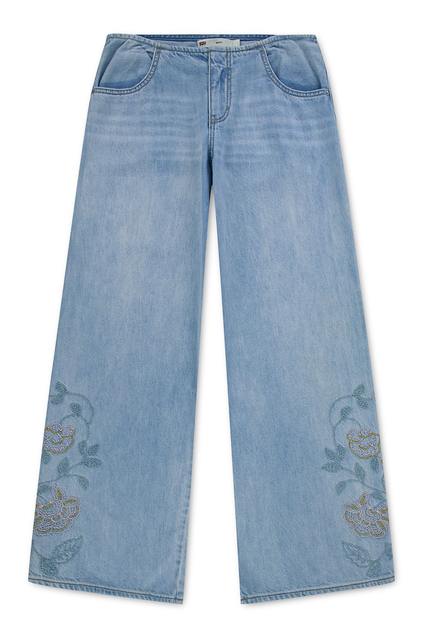 GIRLS LOW RISE BAGGY HEAT WAVE 1