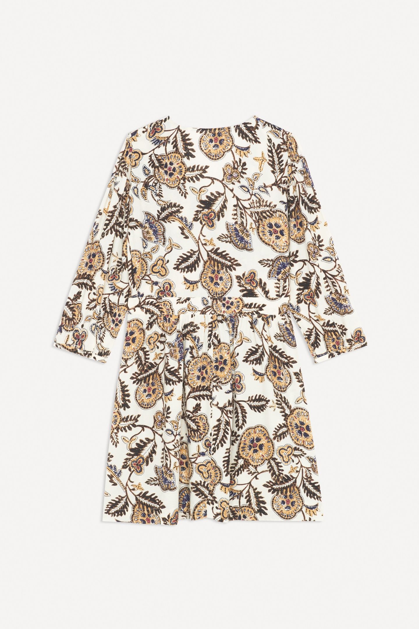 MINI DRESS ECRU 4