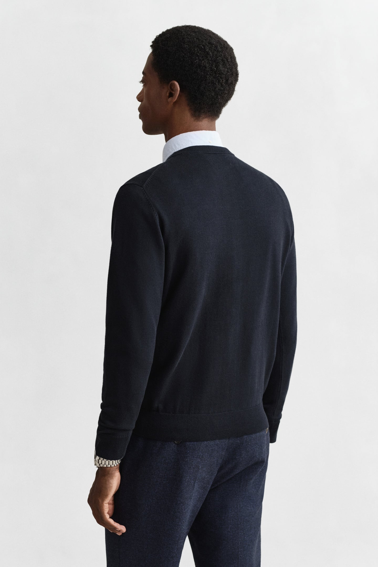 CLASSIC COTTON C-NECK EVENING BLUE 6