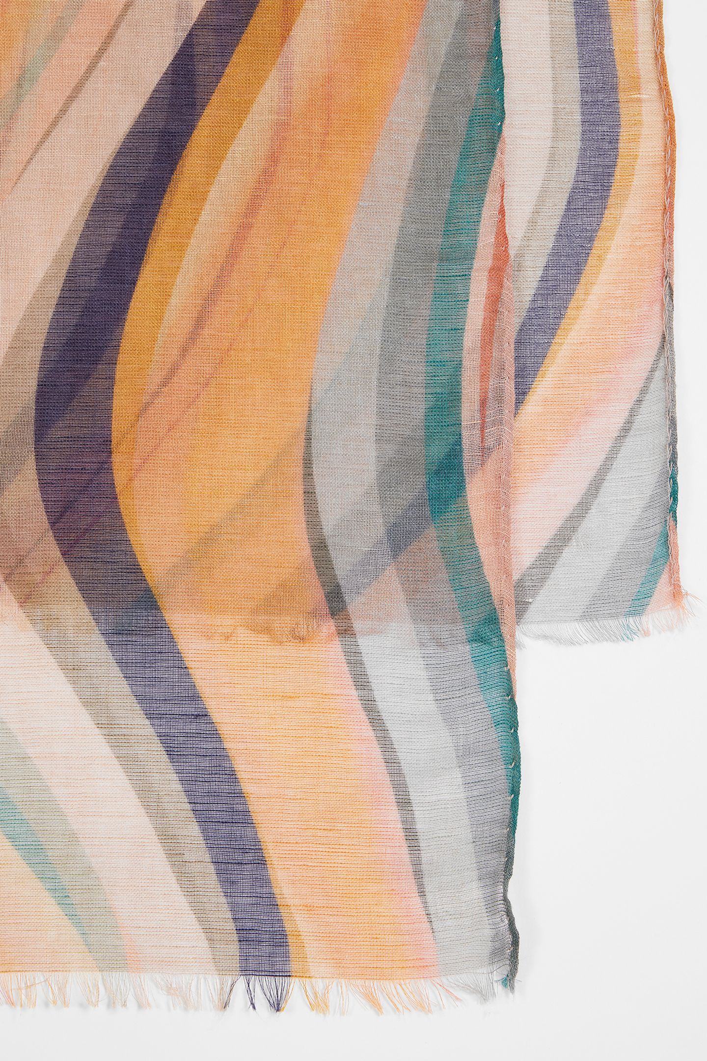 WOMEN SCARF SWIRL PRINT SWIRL 7