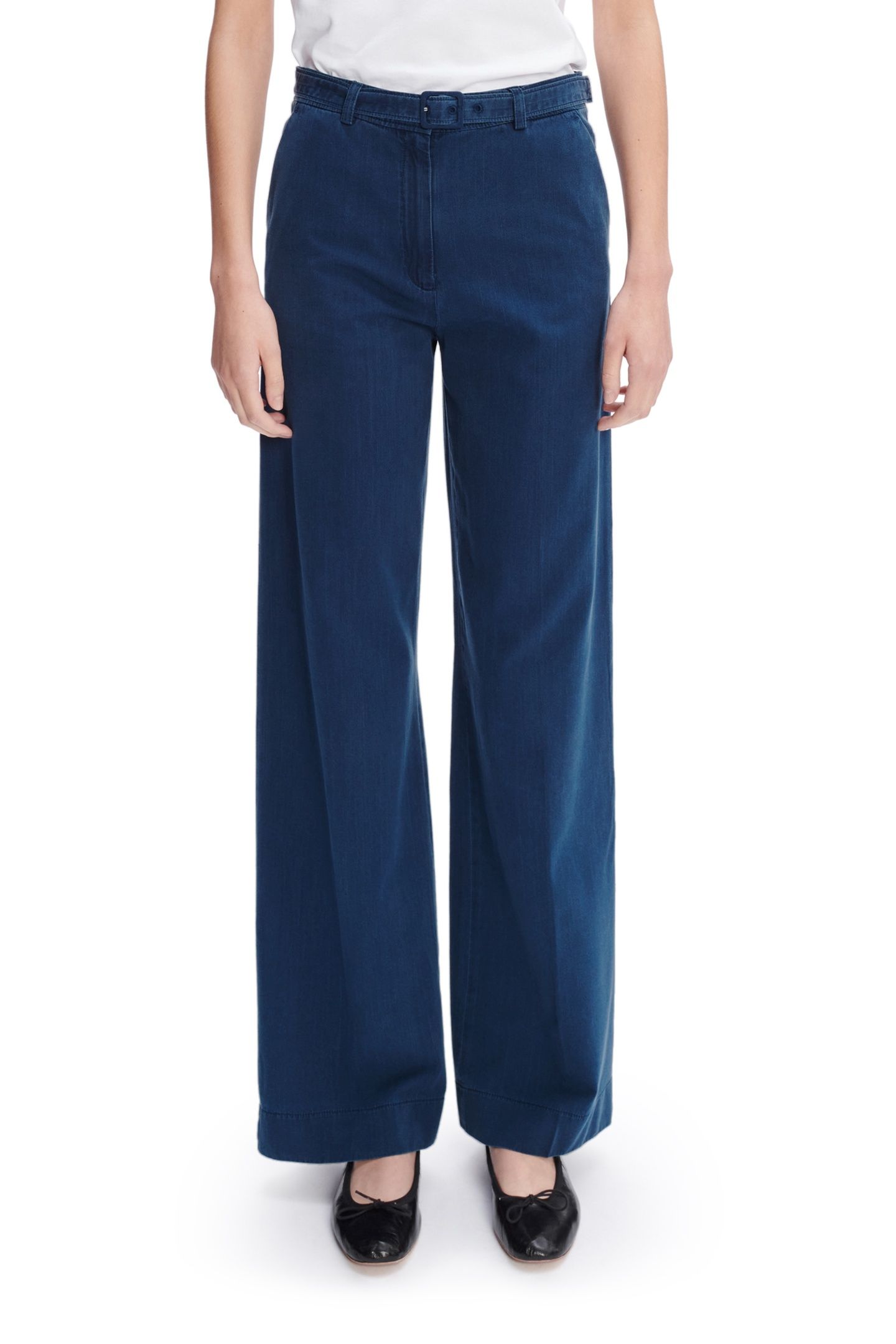 TROUSERS CLEO WASHED INDIGO 1