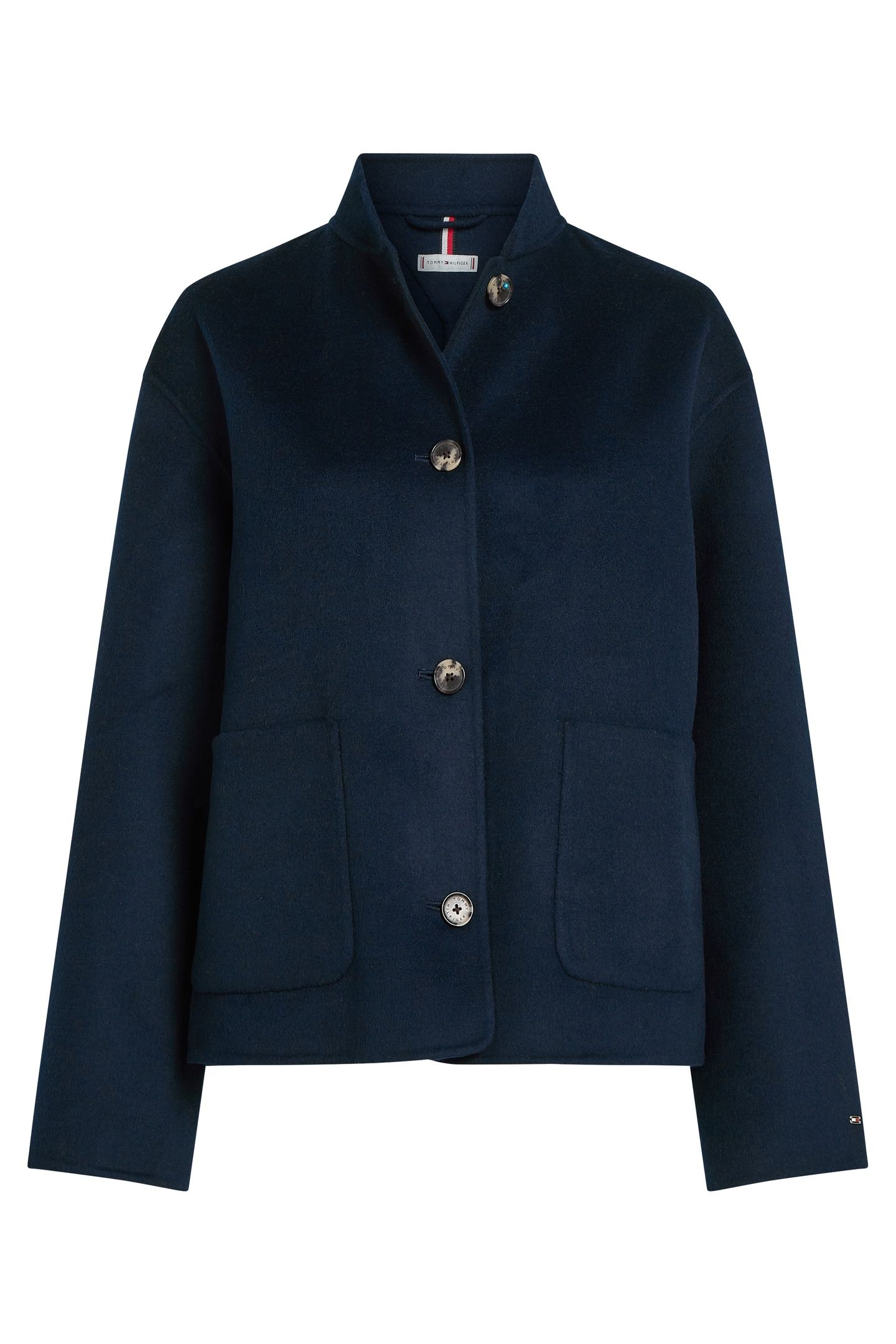 DF WOOL BOMBER JACKET DARK NIGHT NAVY 4