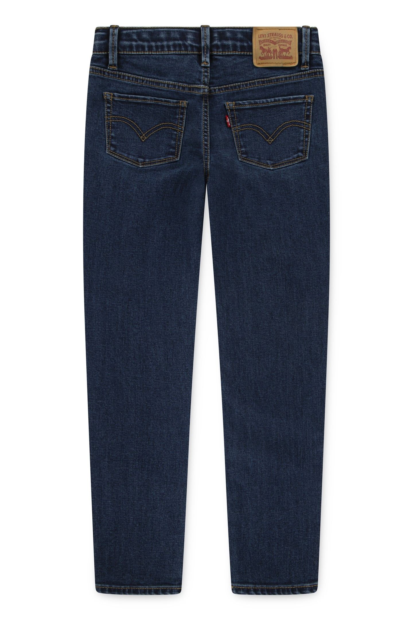 GIRLS 710 SUPER SKINNY ESSENTIAL BLUE 2