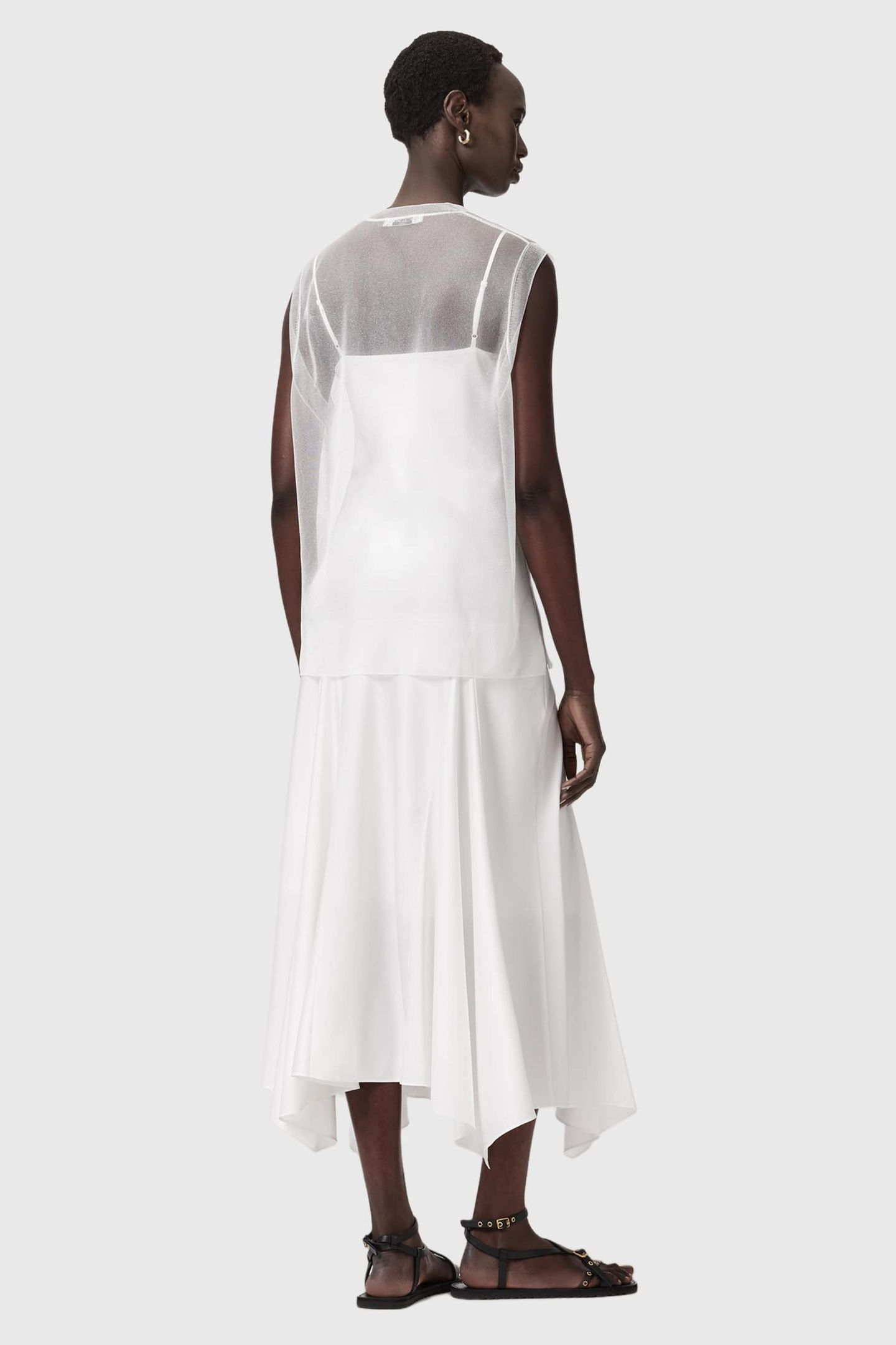AVA DRESS CHALK WHITE 2