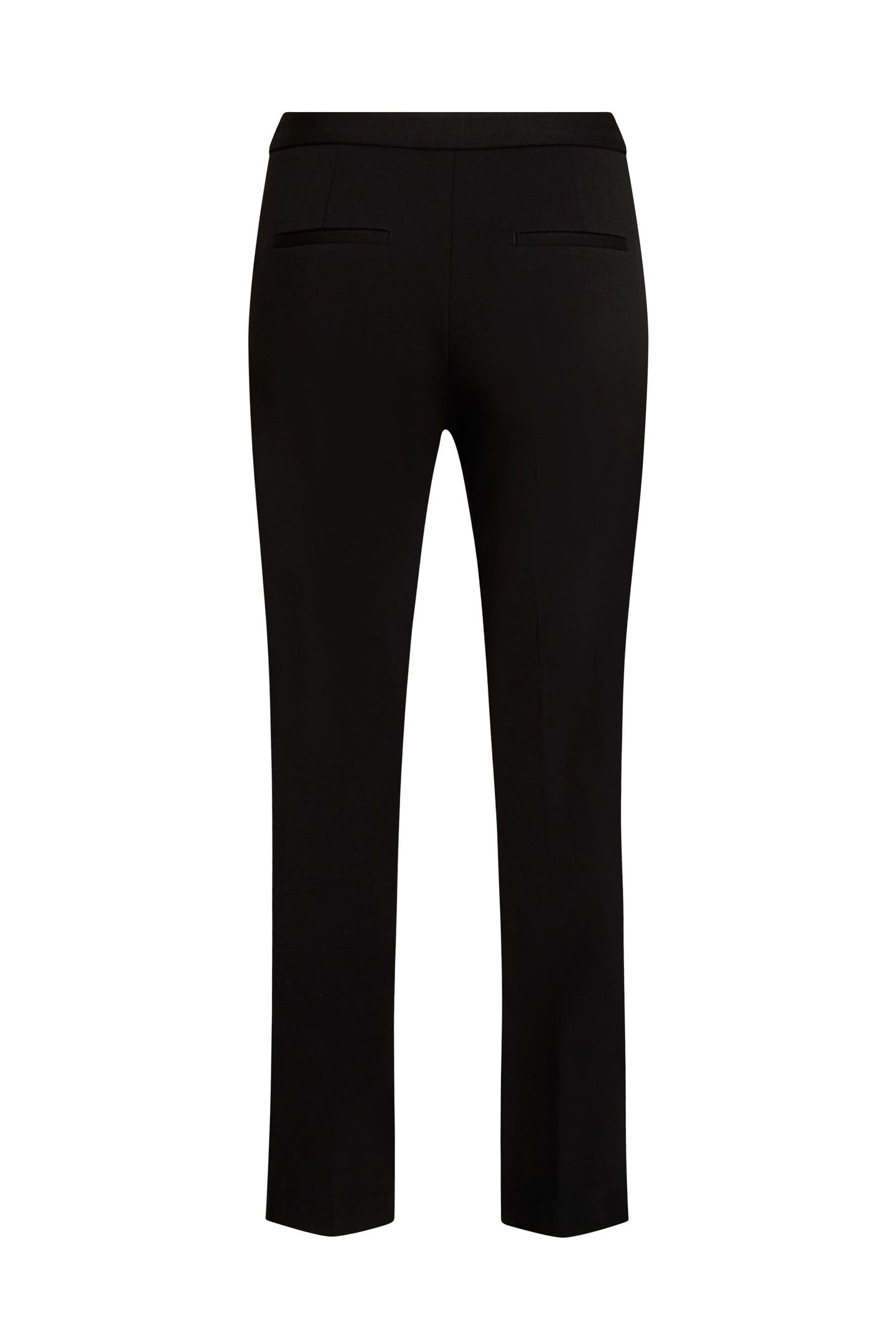 PUNTO PANTS WITH SLITS BLACK 3