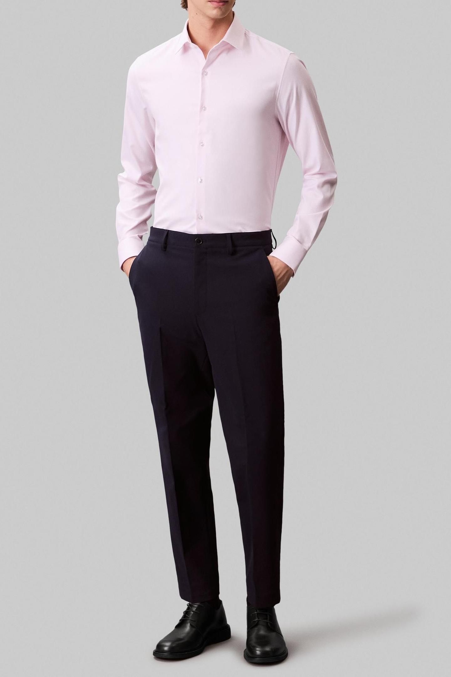 SLM ENT CLASSIC SHIRT PINK 1