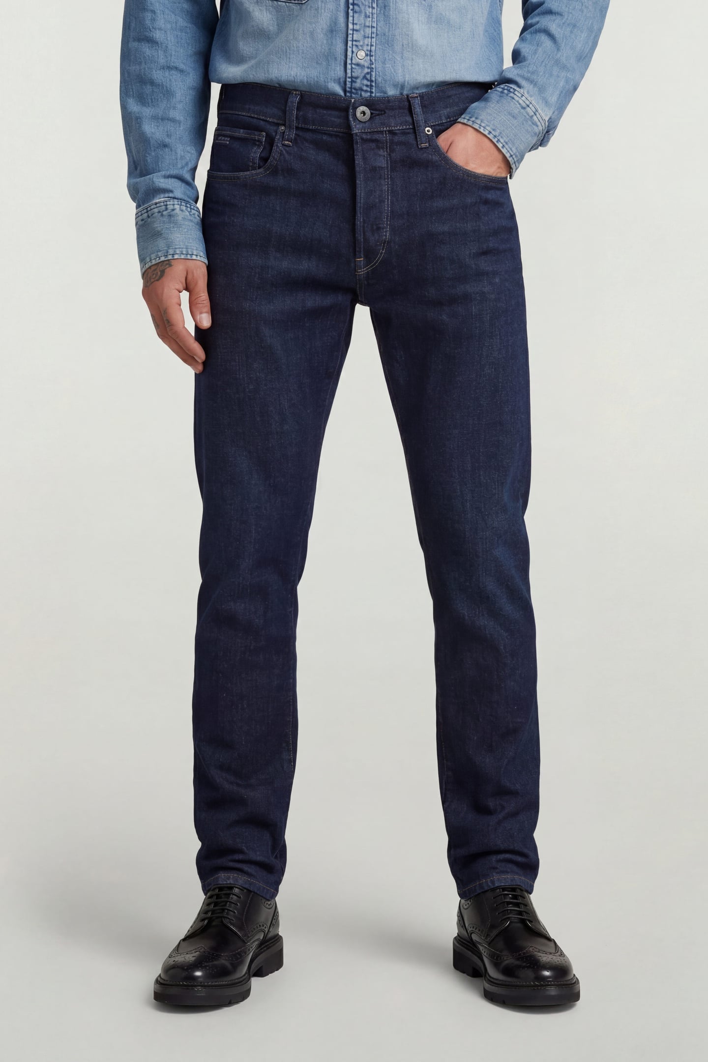 3301 SLIM DARK BLUE 1